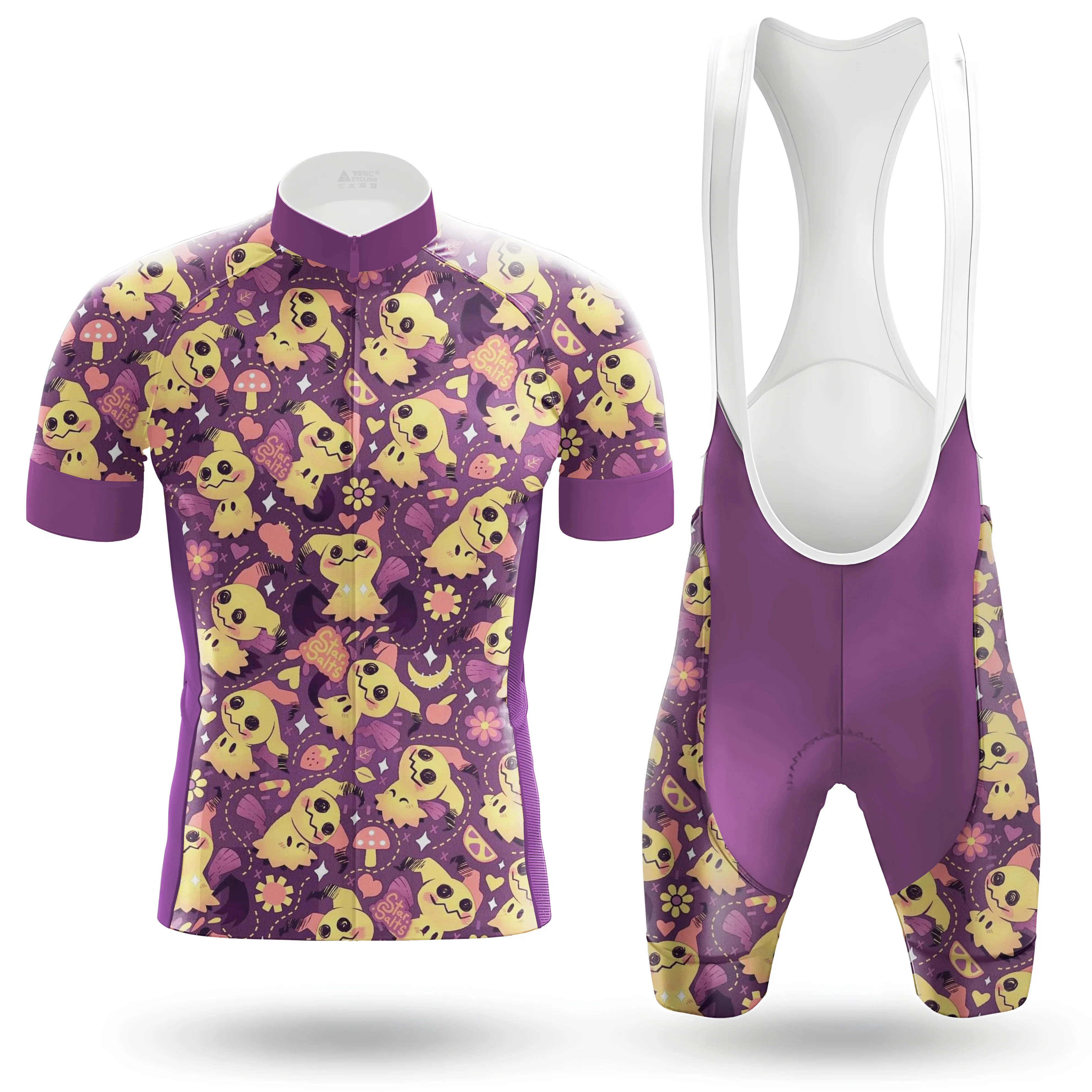 Cute Mimikyu Men's Cycling Kit