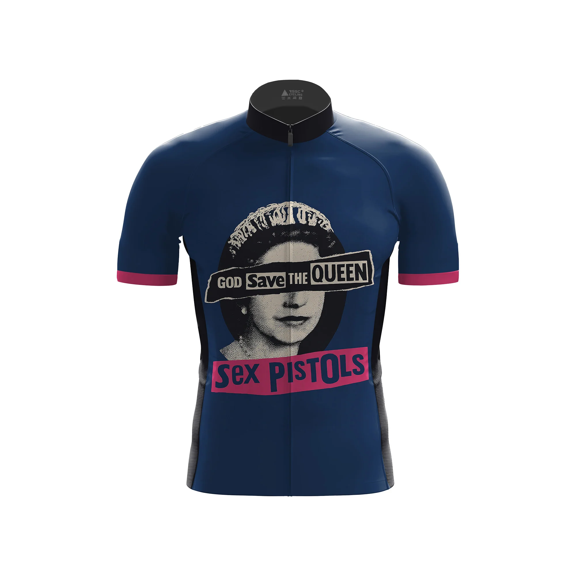 Cyber Queen Pink Men's Short Sleeve Cycling Kit - Image 3