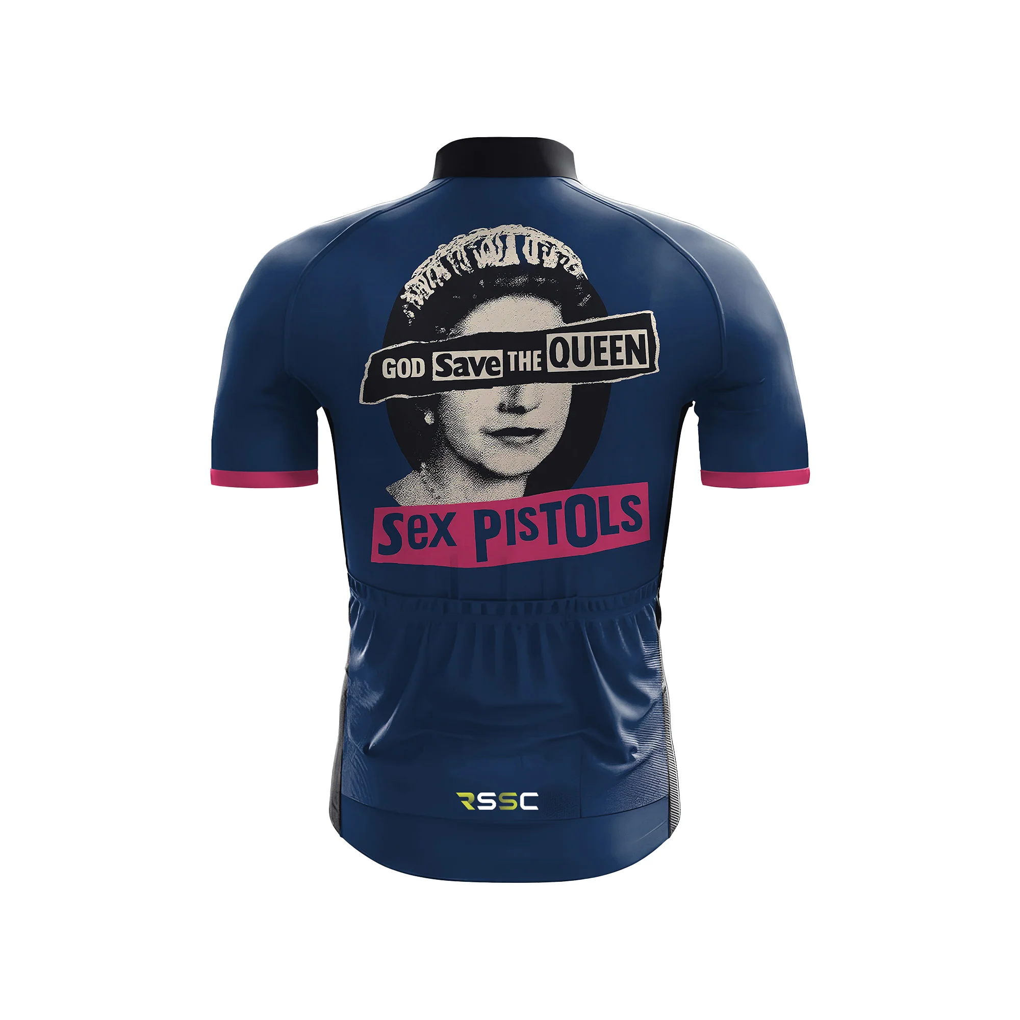 Cyber Queen Pink Men's Short Sleeve Cycling Kit - Image 4