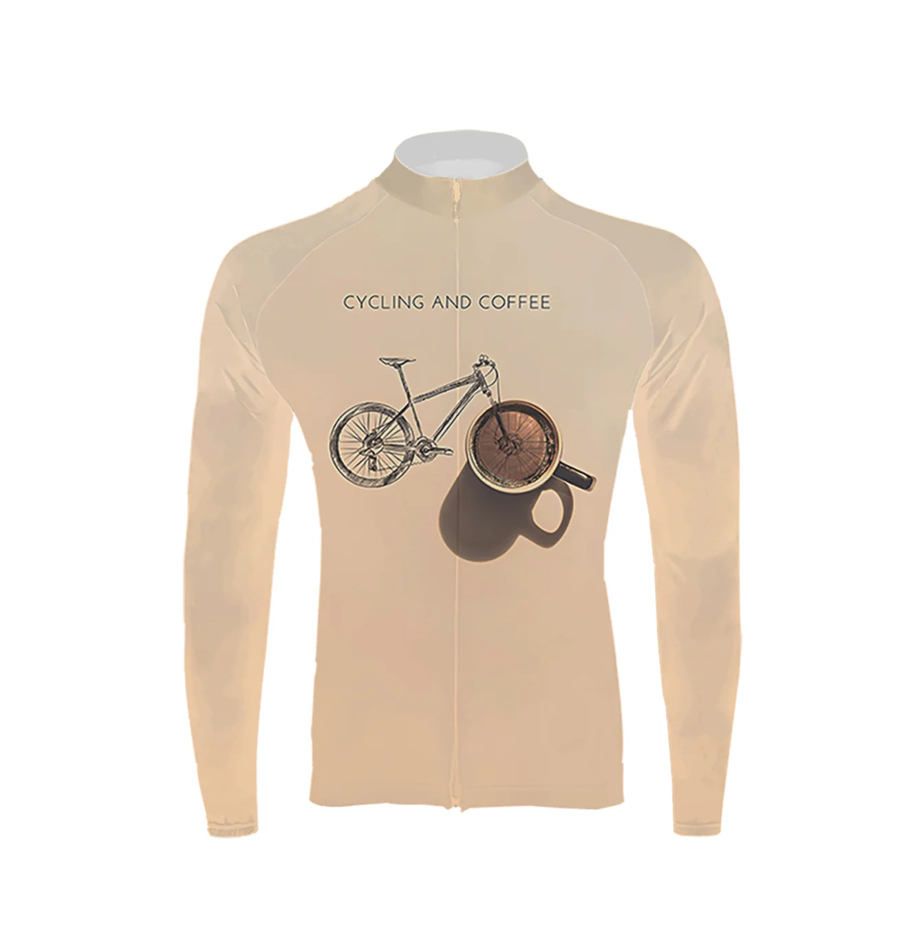Cycling And Coffee Men's Long Sleeve Cycling Kit - Image 3