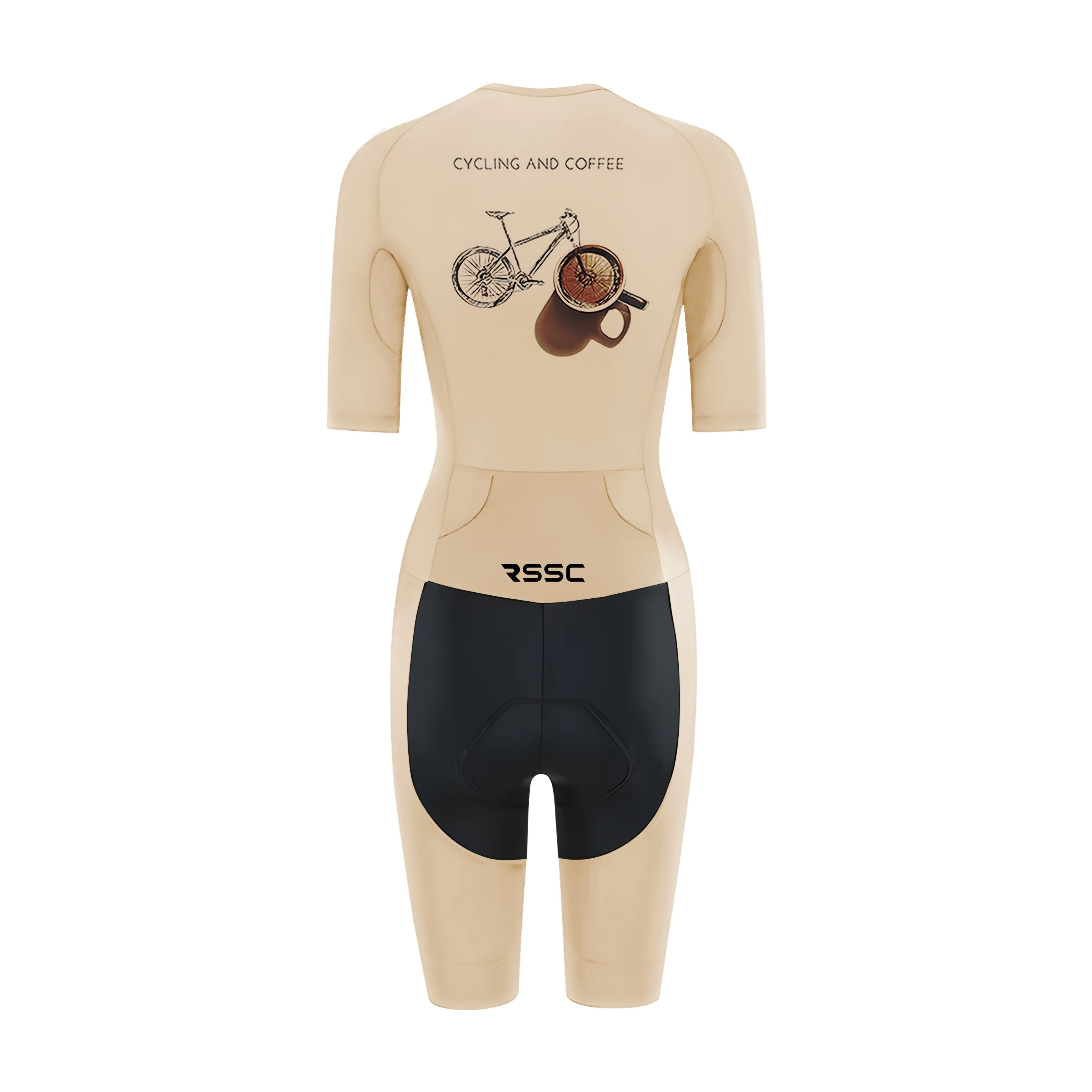 Cycling And Coffee Women's Triathlon Suit - Image 2