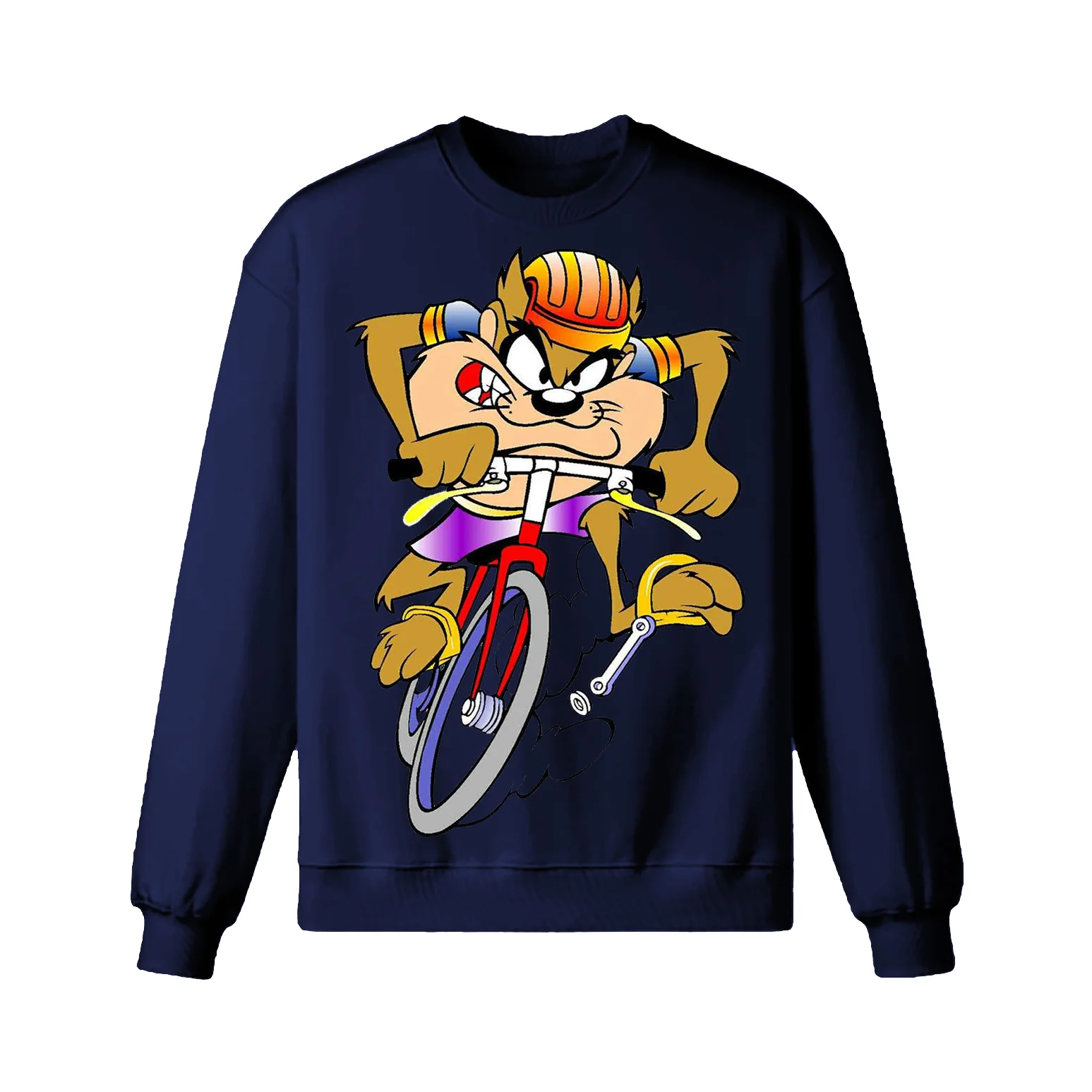 Cycling Cartoon Sweatshirt