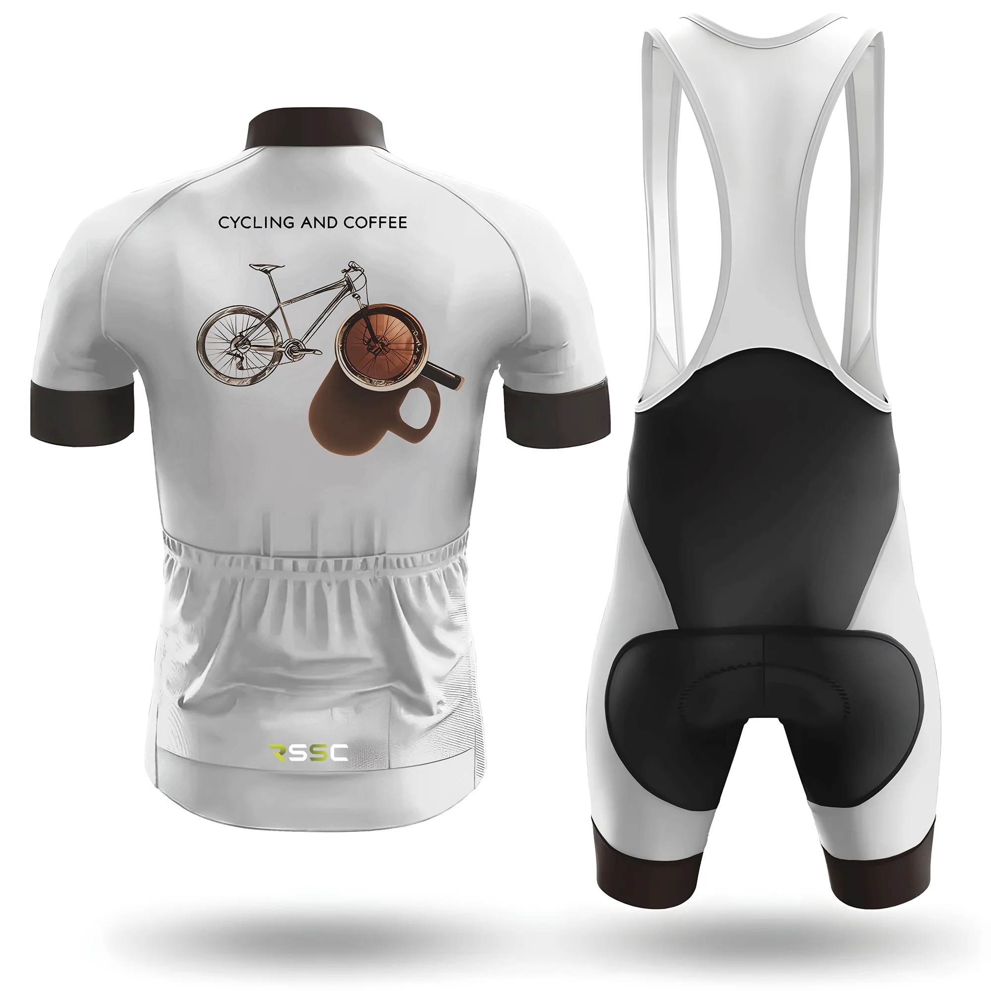 Cycling & Coffee Companion Men's Short Sleeve Cycling Kit - Image 2