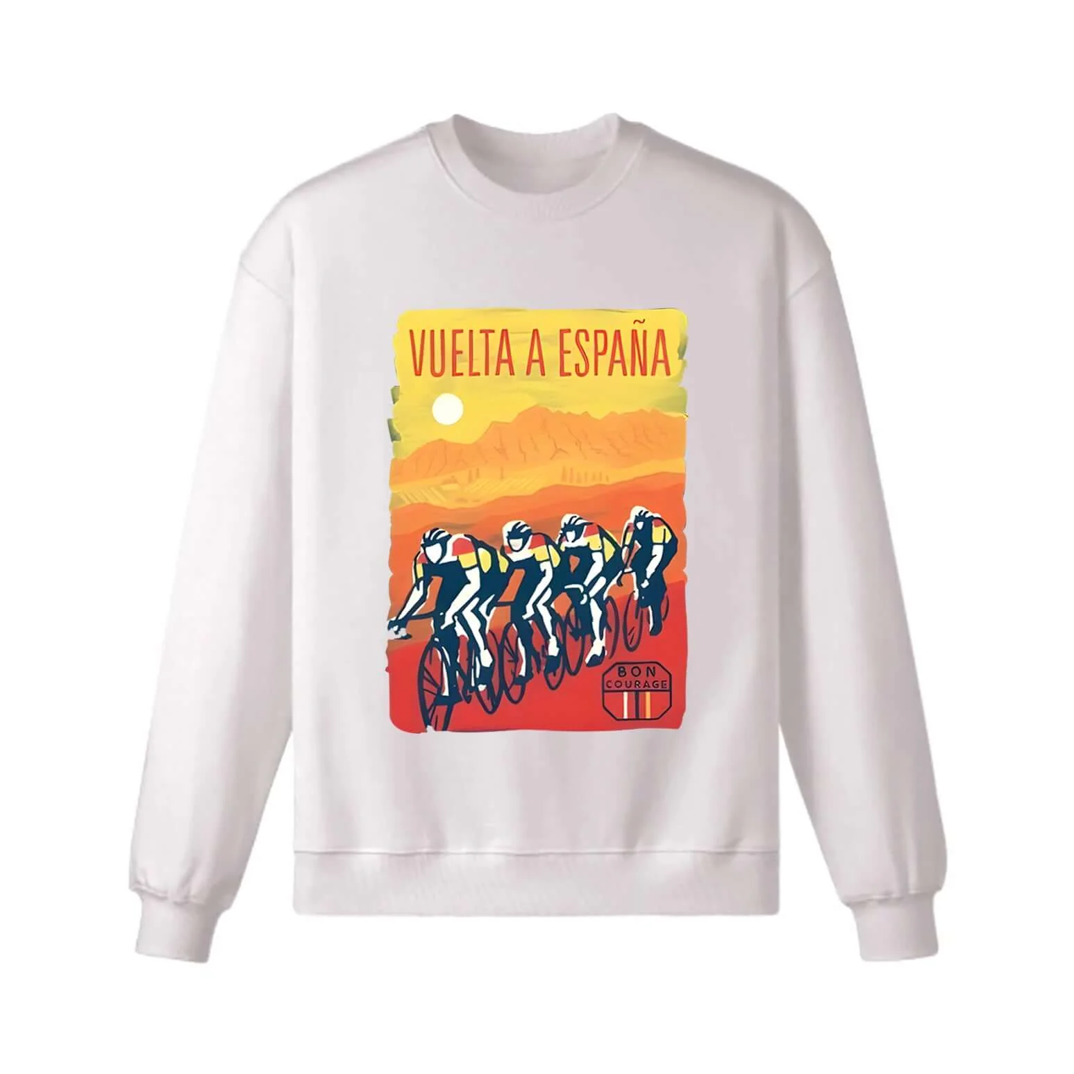 Cycling Illustration Sweatshirt - Image 4