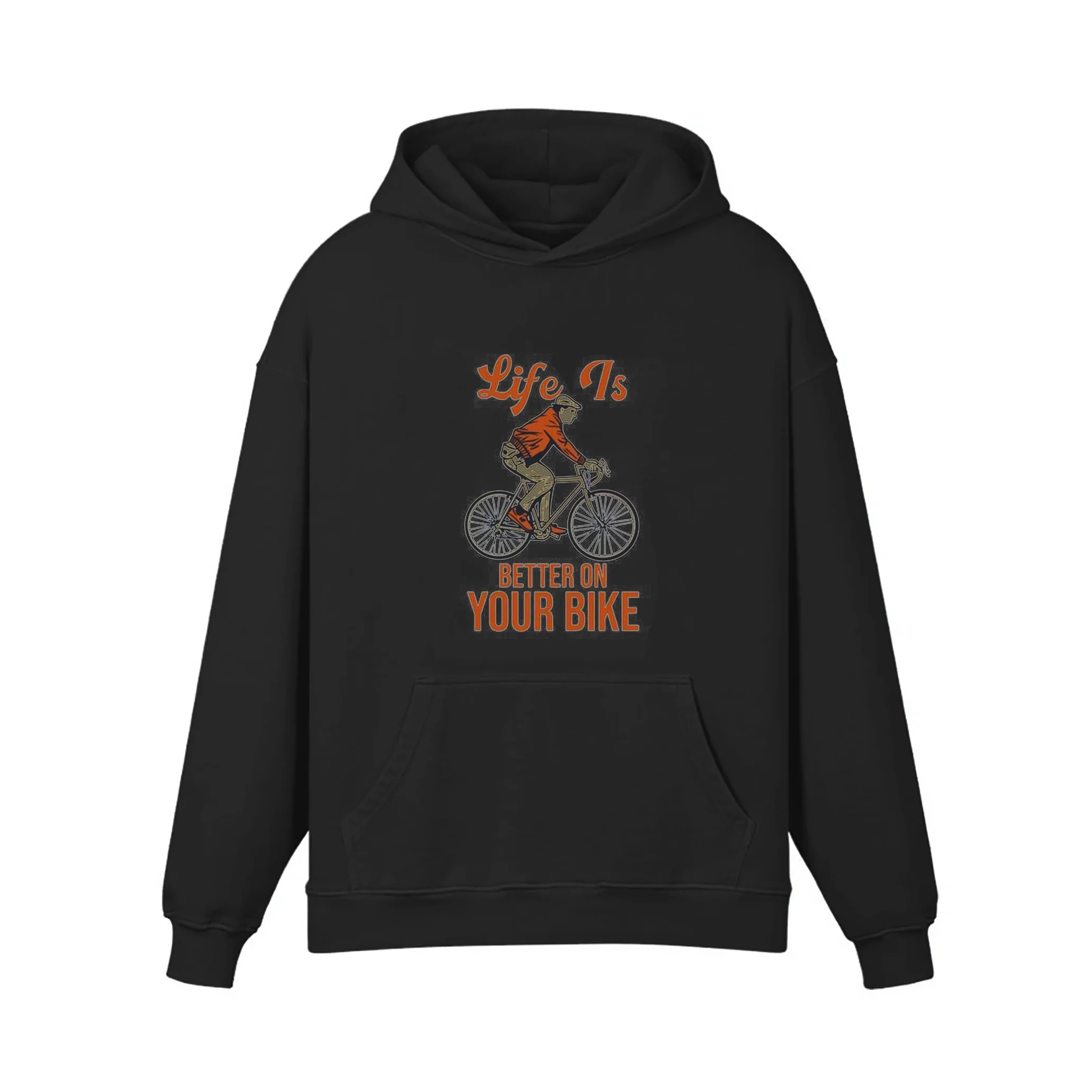 Cycling Poster Hoodie - Image 3