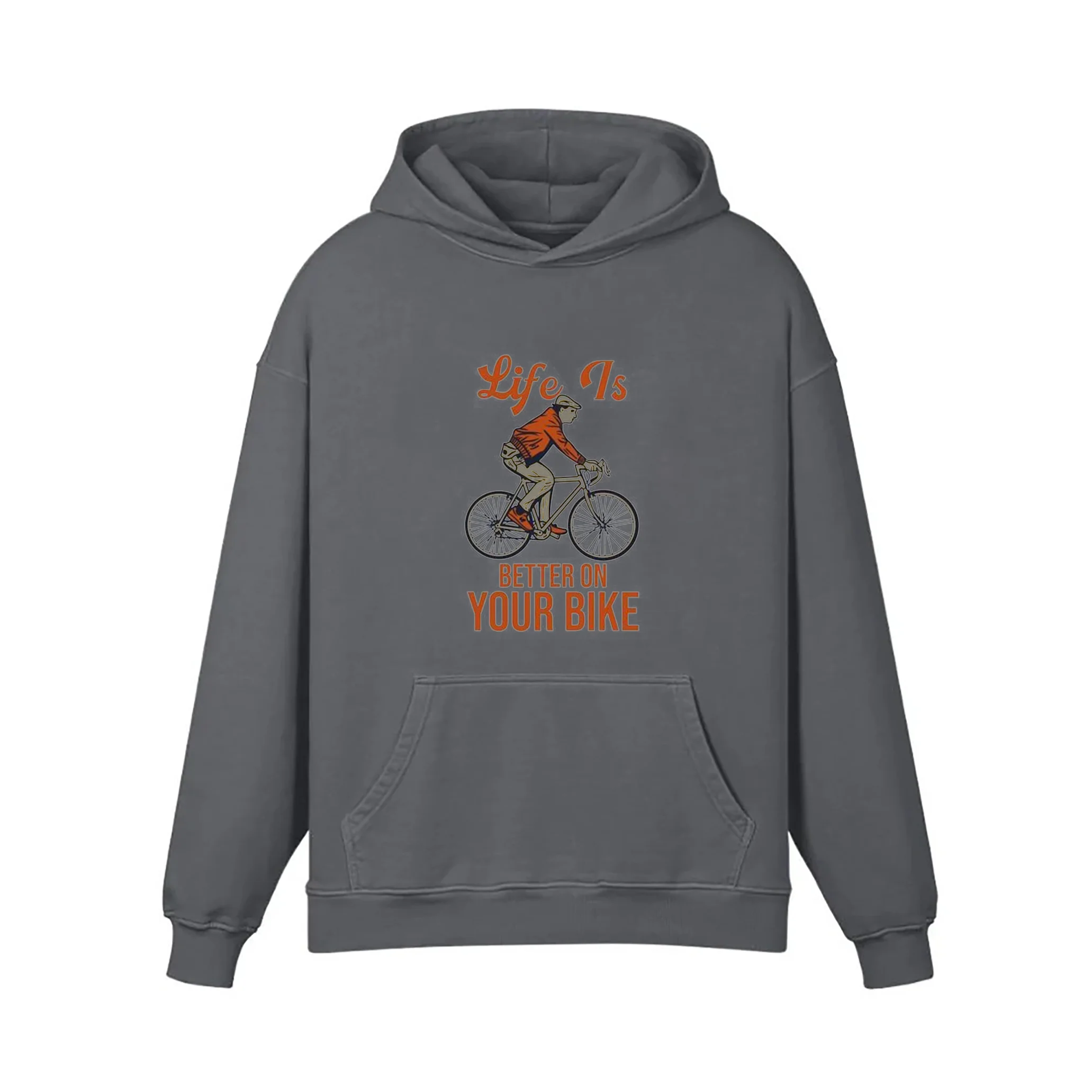 Cycling Poster Hoodie - Image 4