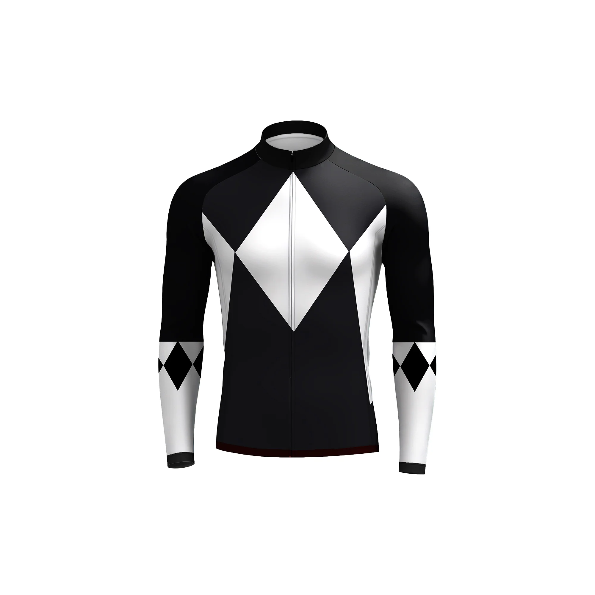 Cycling Rangers Black Men's Long Sleeve Cycling Kit - Image 3