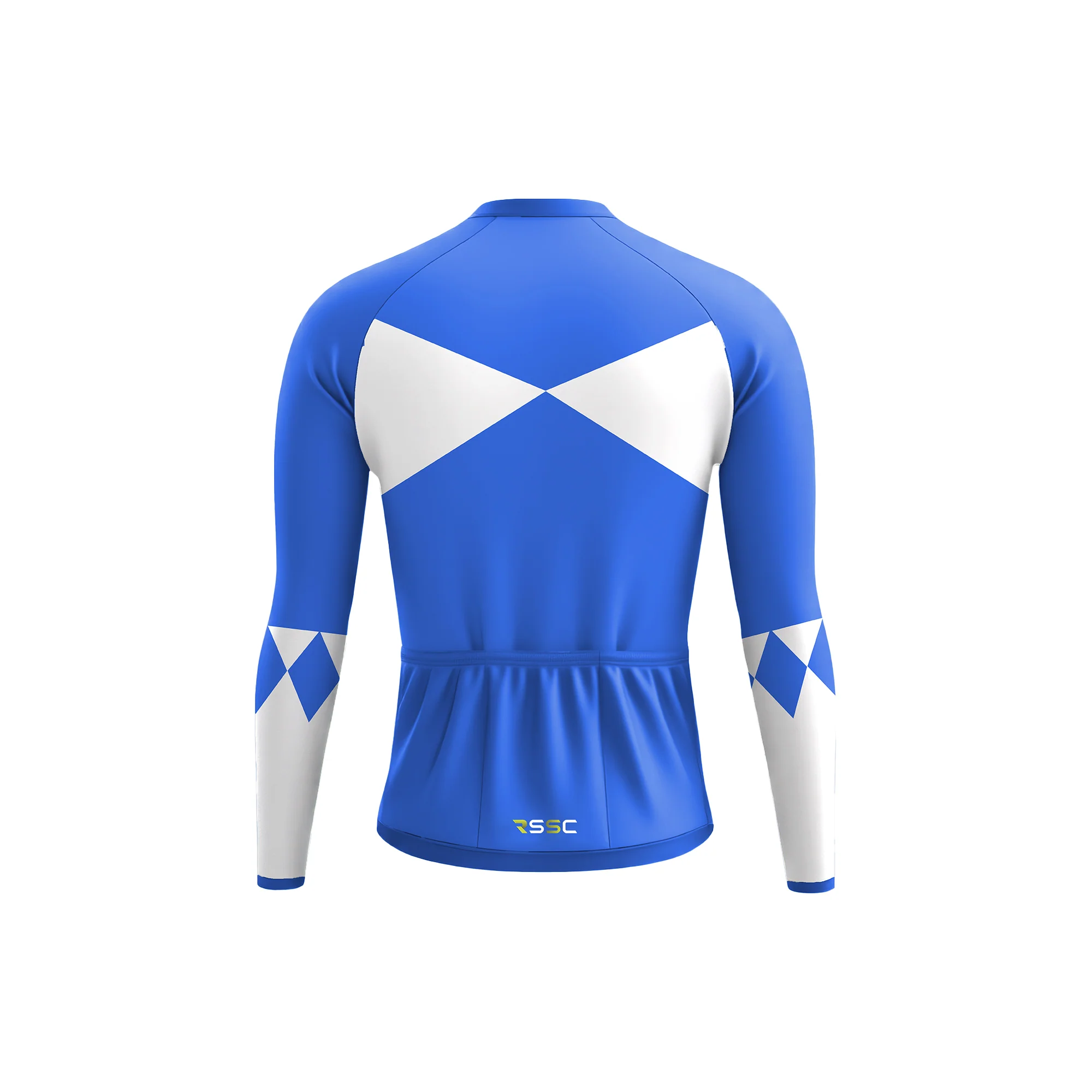 Cycling Rangers Blue Men's Long Sleeve Cycling Kit - Image 4