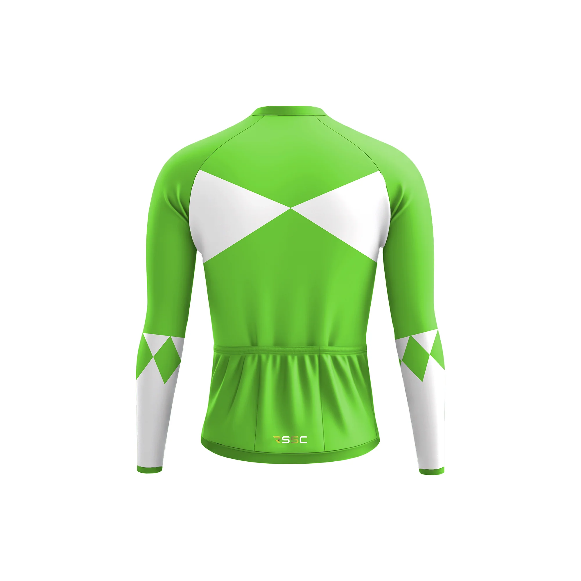 Cycling Rangers Green Men's Long Sleeve Cycling Kit - Image 4