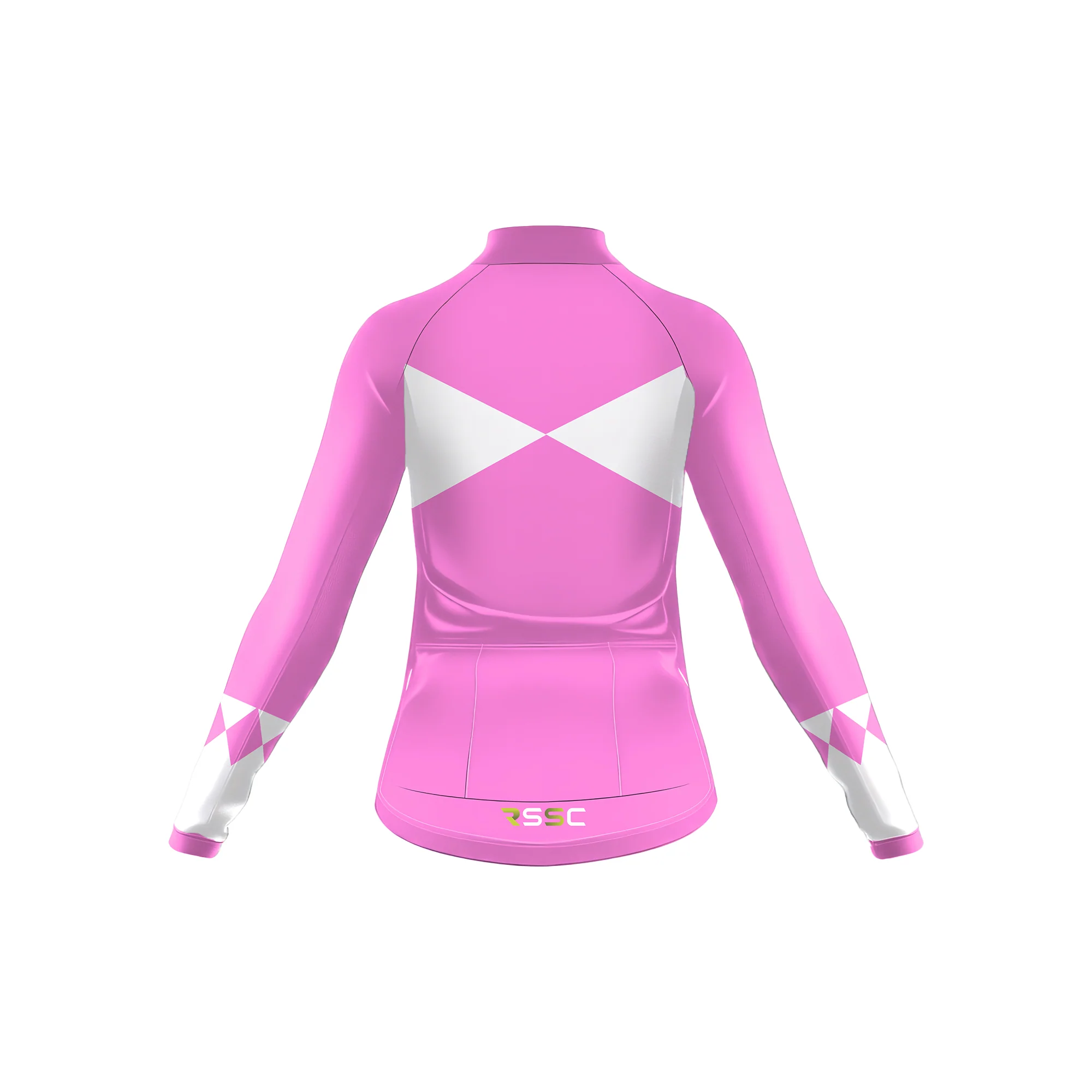 Cycling Rangers Pink Women's Long Sleeve Cycling Kit - Image 4