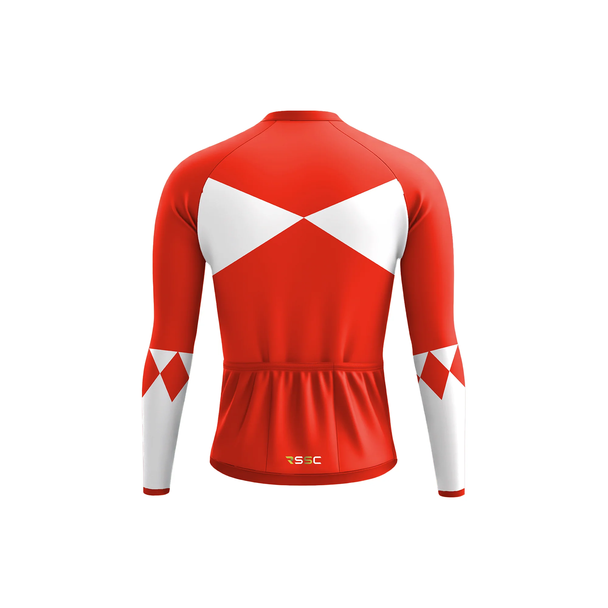 Cycling Rangers Red Men's Long Sleeve Cycling Kit - Image 4