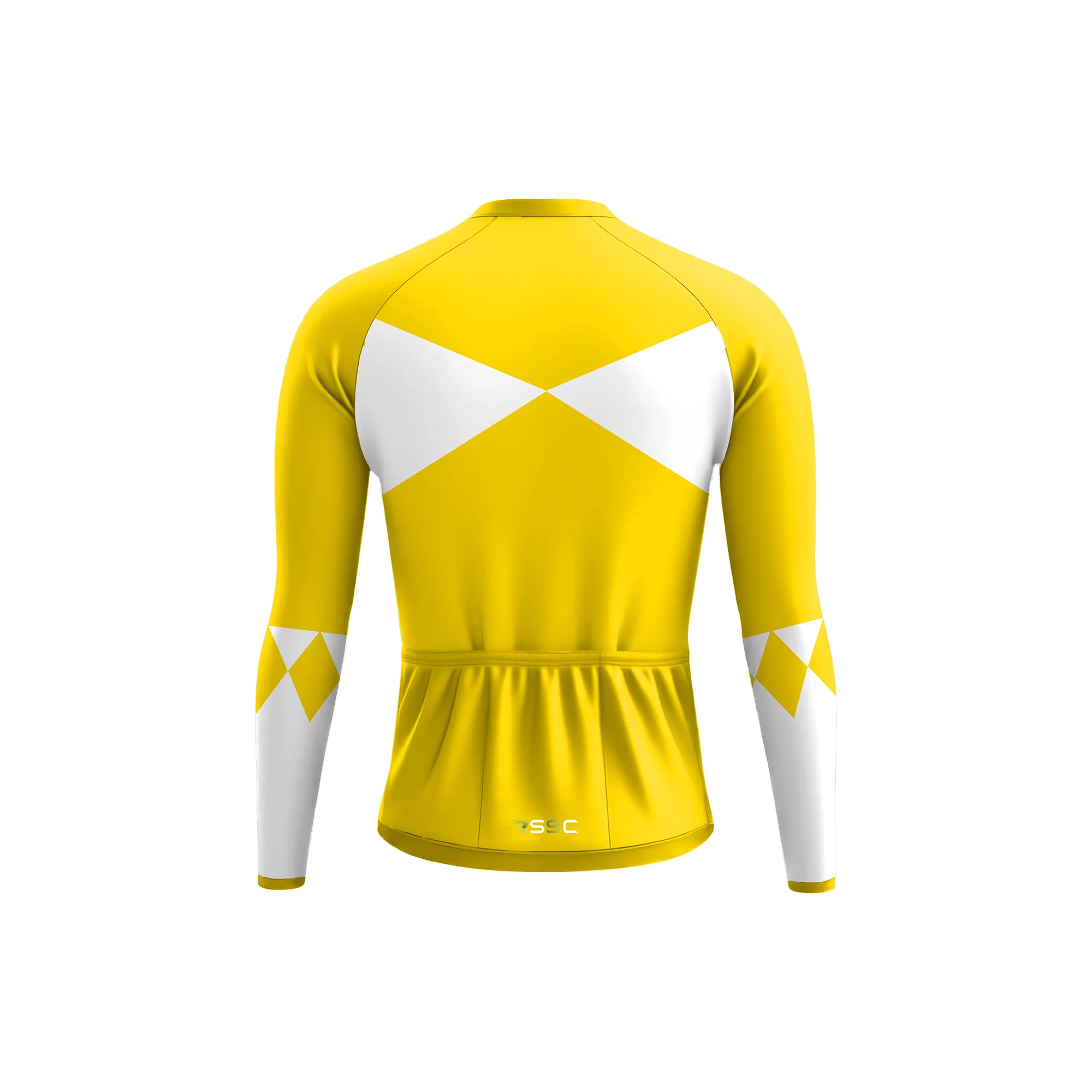 Cycling Rangers Yellow Men's Long Sleeve Cycling Kit - Image 4