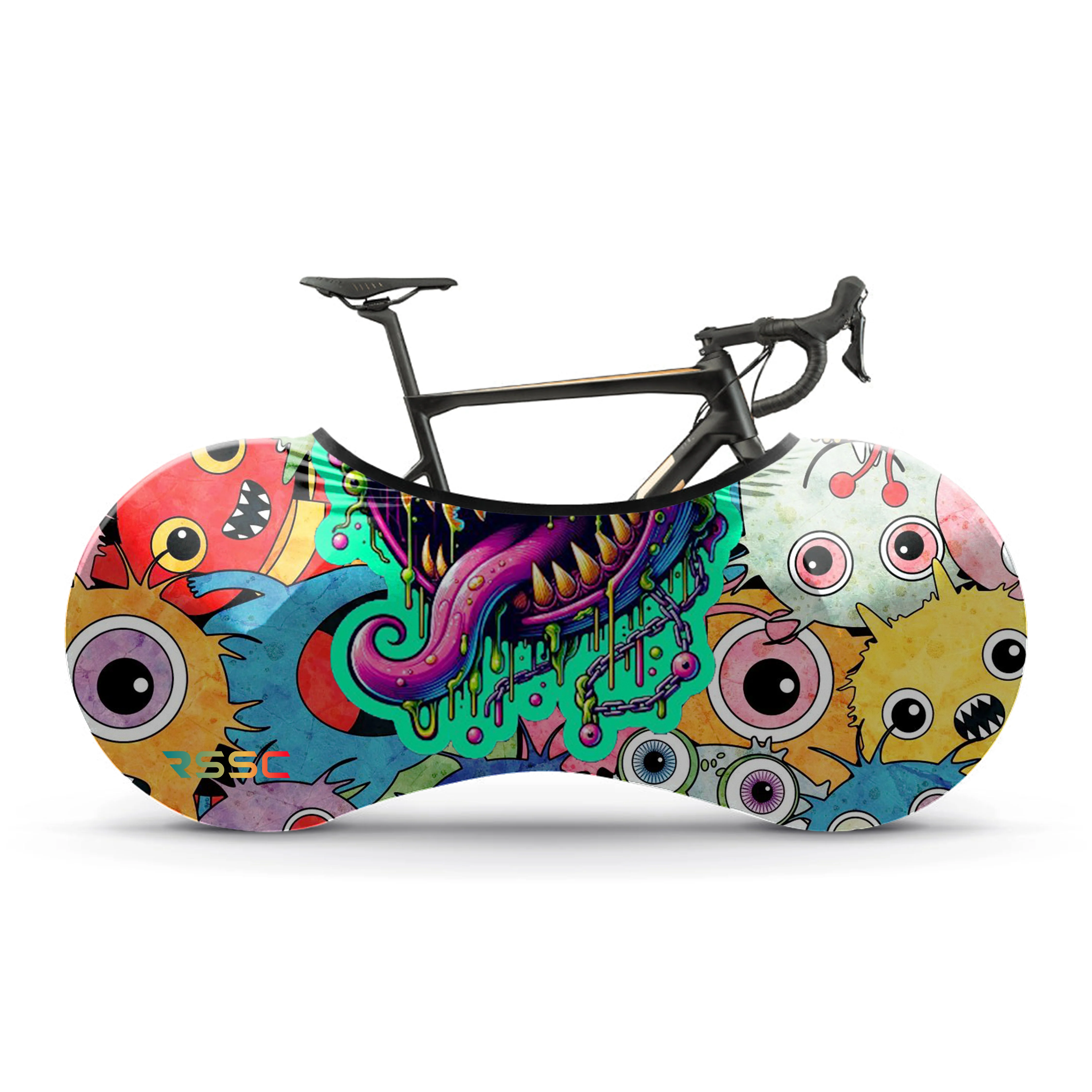 Cyclops Monster Bicycle Wheels Cover