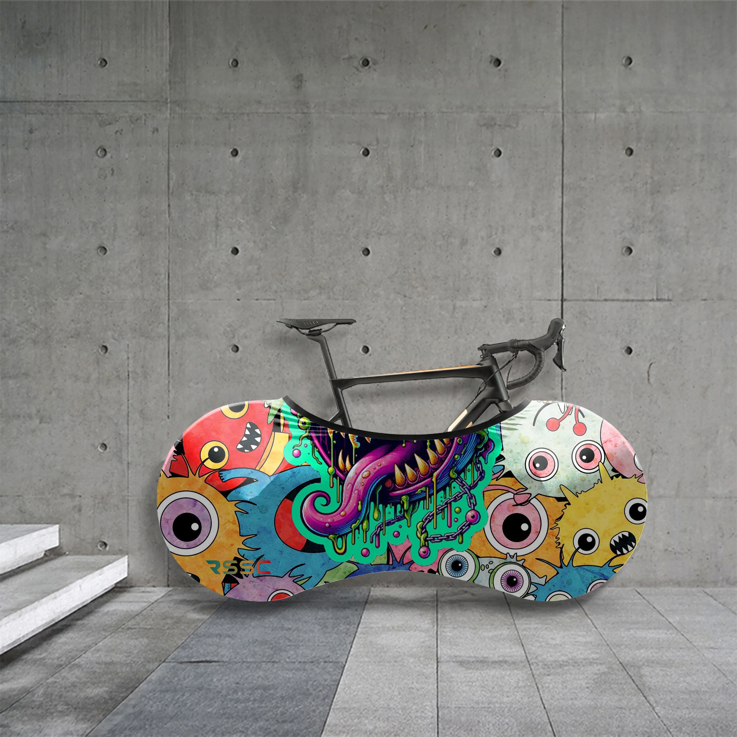 Cyclops Monster Bicycle Wheels Cover - Image 3