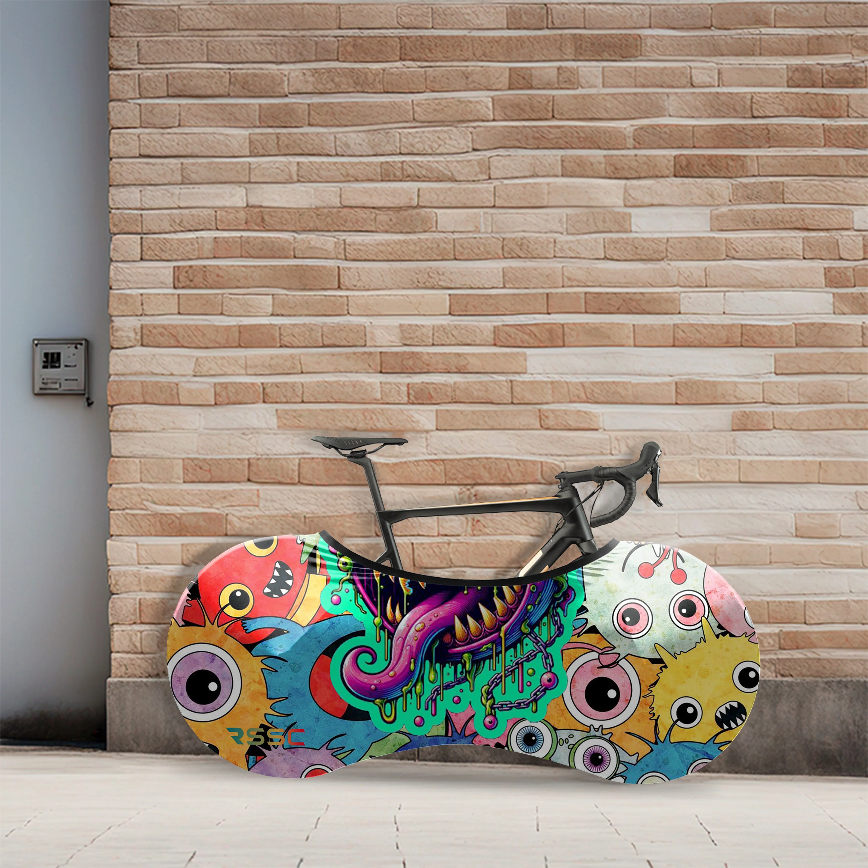 Cyclops Monster Bicycle Wheels Cover - Image 4