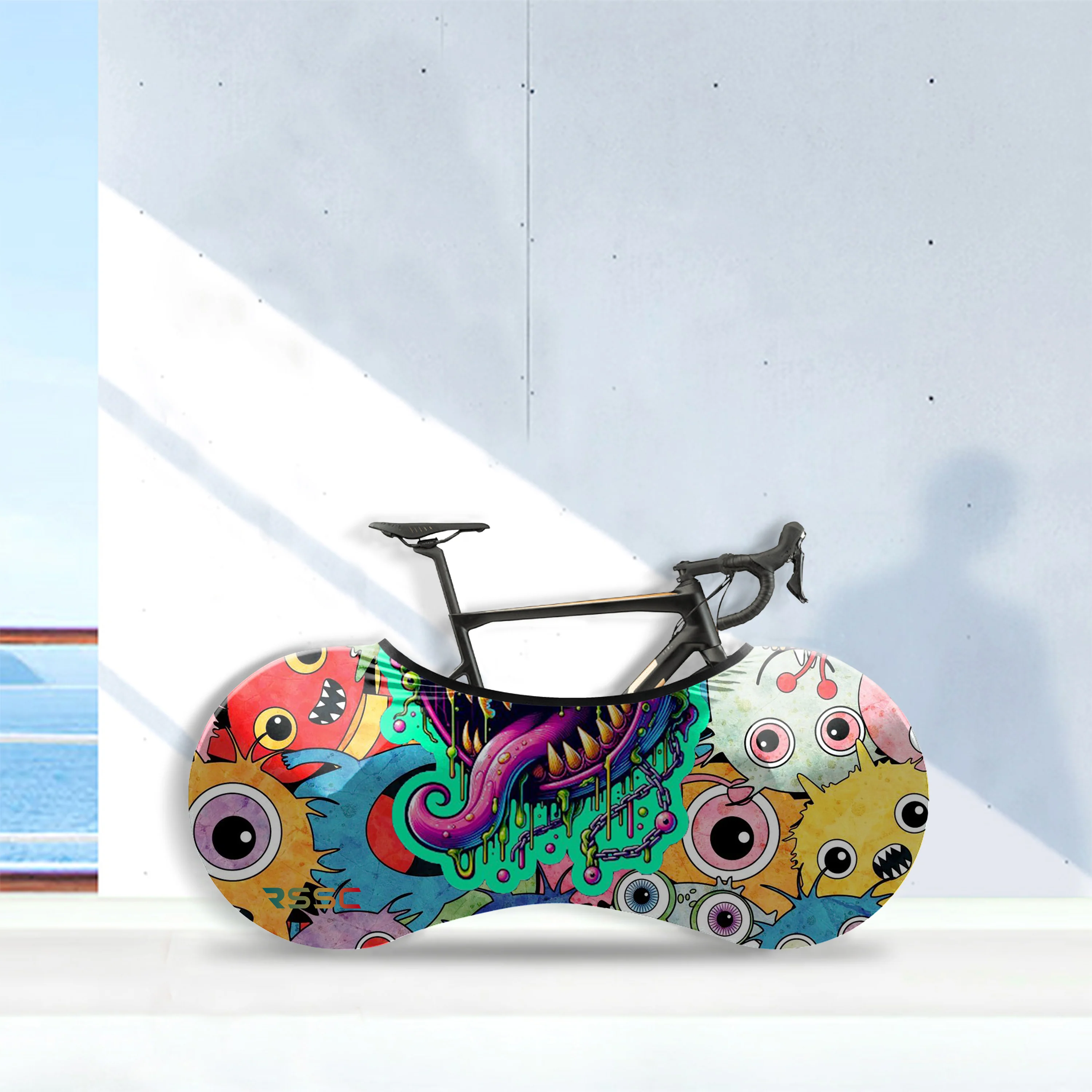 Cyclops Monster Bicycle Wheels Cover - Image 5