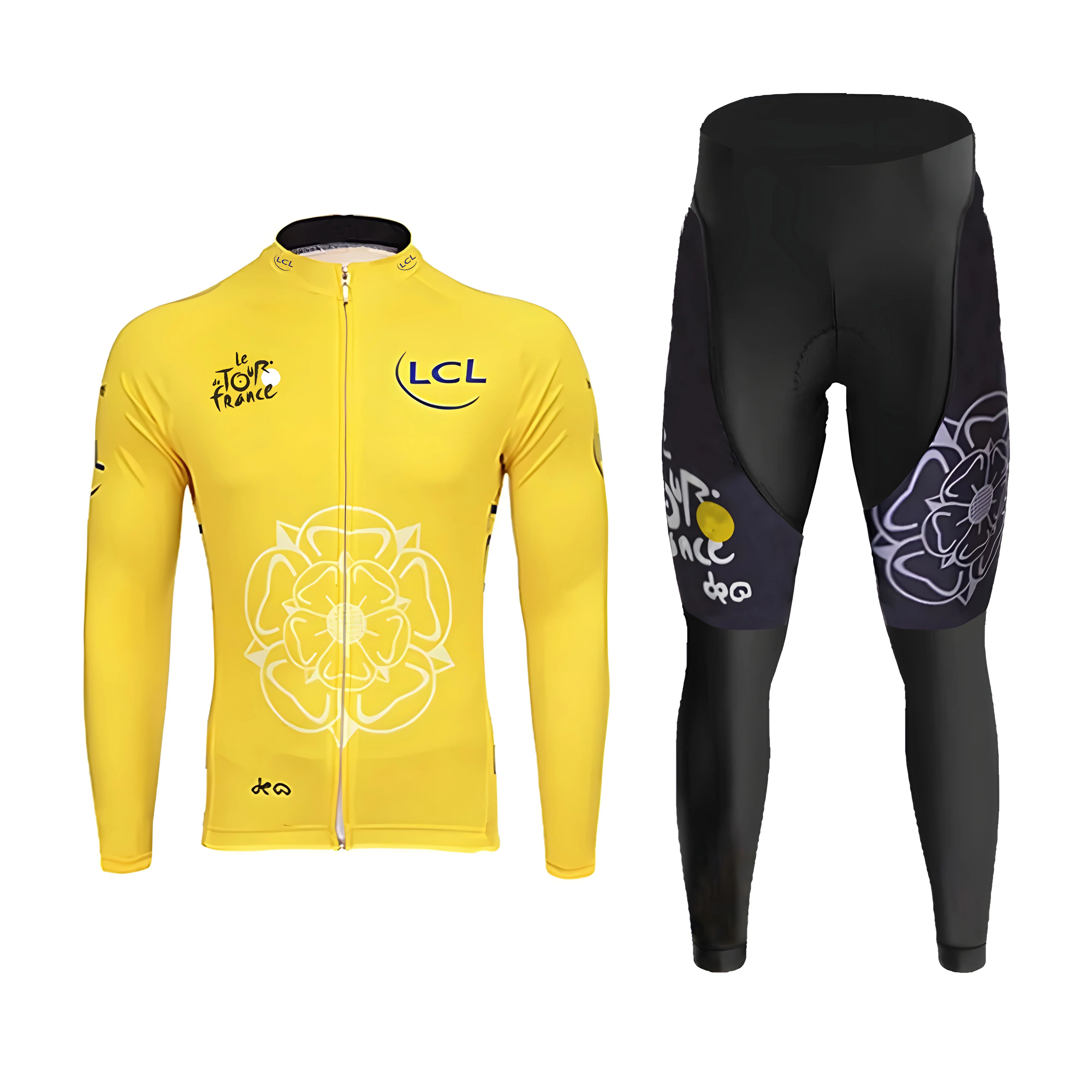 Danish Professional Team Series Men's Long Sleeve Cycling Kit - Image 2