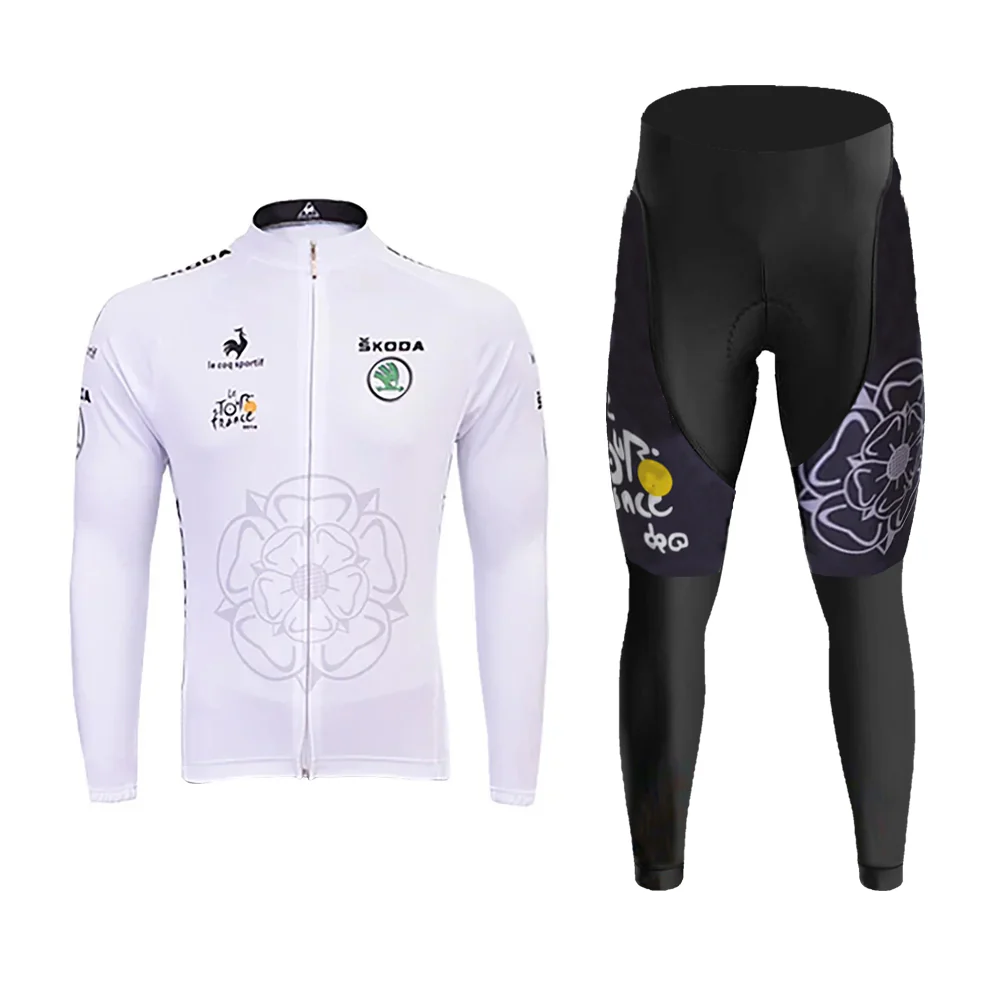 Danish Professional Team Series Men's Long Sleeve Cycling Kit - Image 2