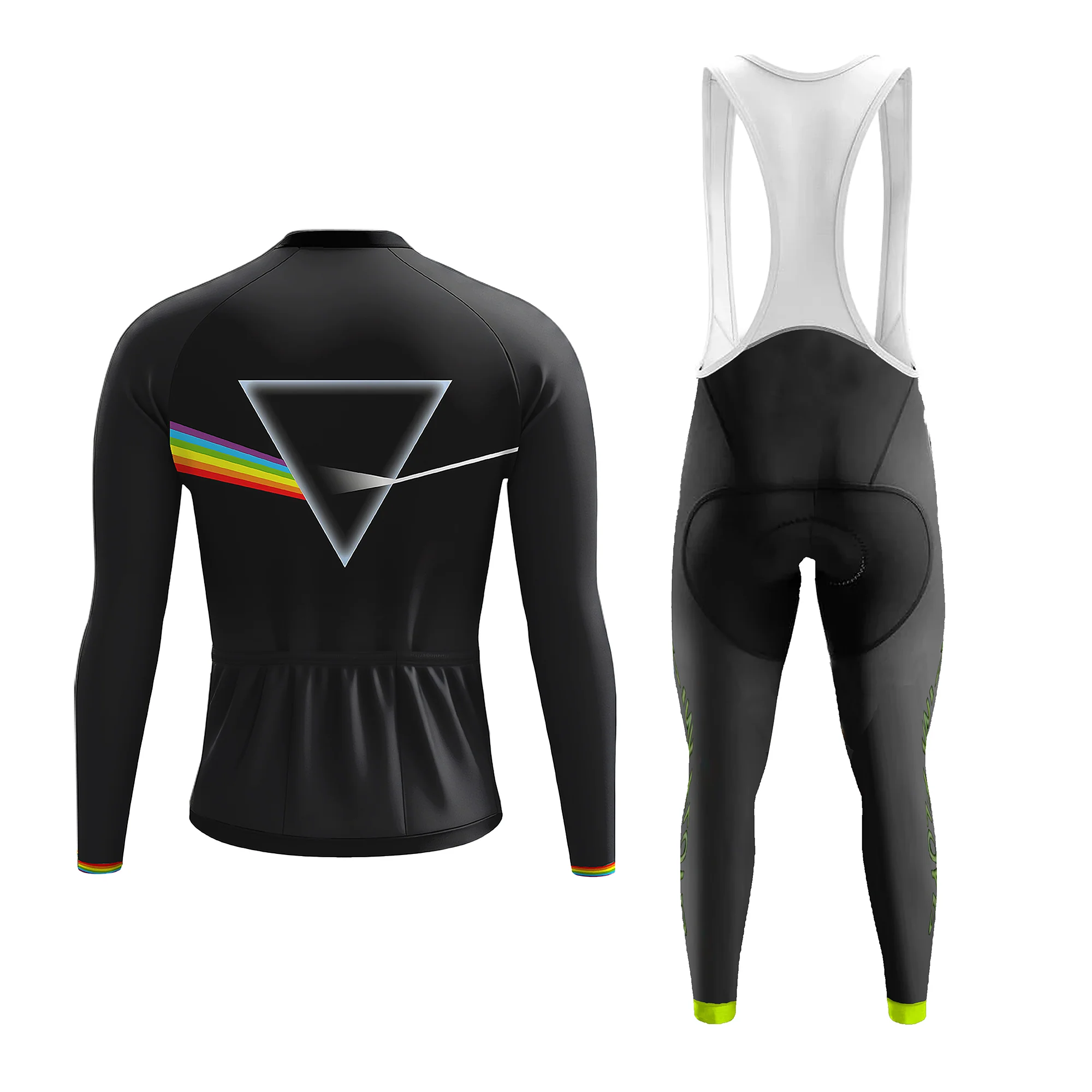 Dark Side On The Moon Men's Long Sleeve Cycling Kit - Image 2