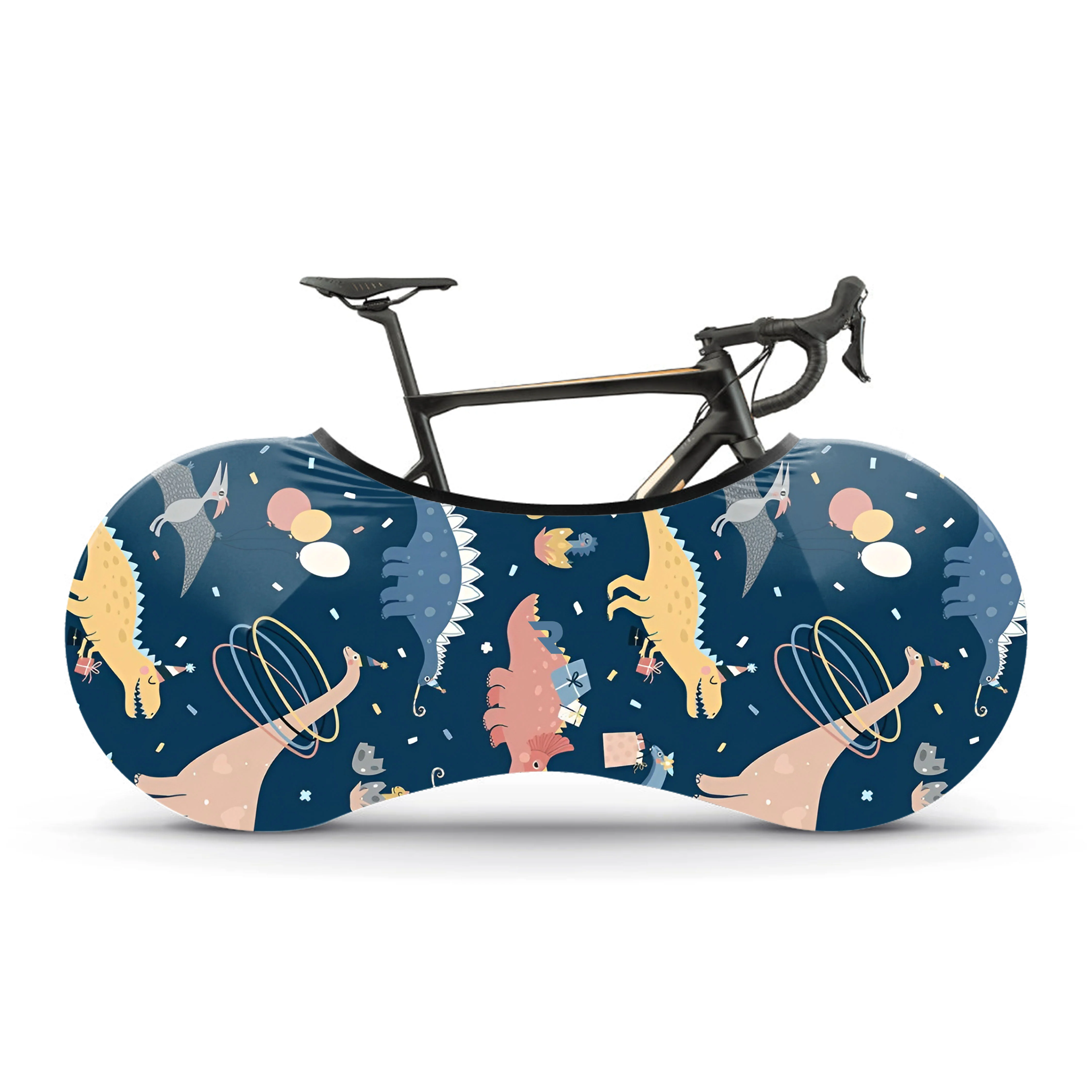 Dinosaur Pattern Bicycle Wheels Cover