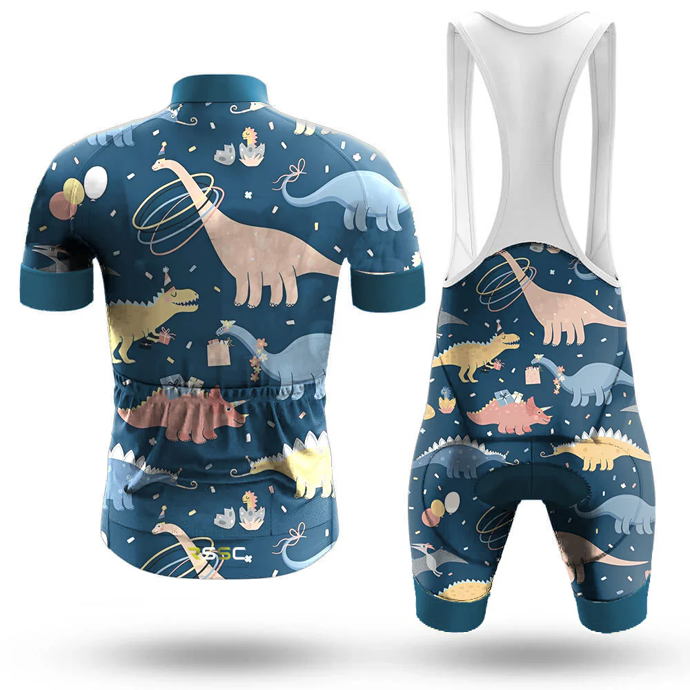 Dinosaur Pattern Men's Cycling Kit - Image 2