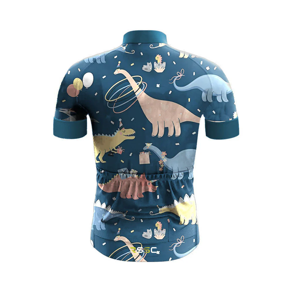 Dinosaur Pattern Men's Cycling Kit - Image 4