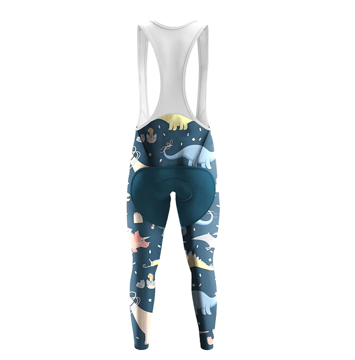 Dinosaur Pattern Men's Long Sleeve Cycling Kit - Image 6