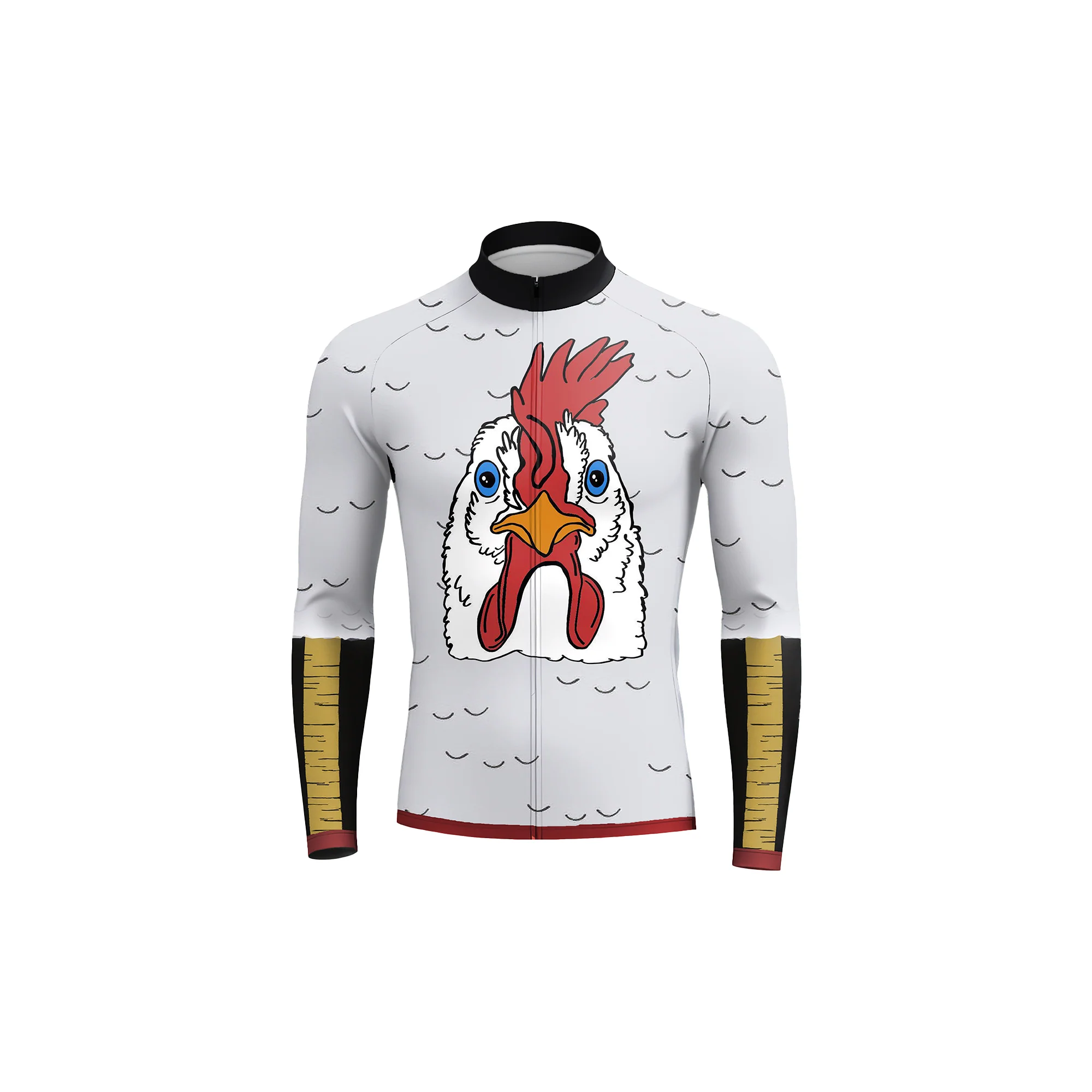 Dominant Rooster Men's Long Sleeve Cycling Kit - Image 3