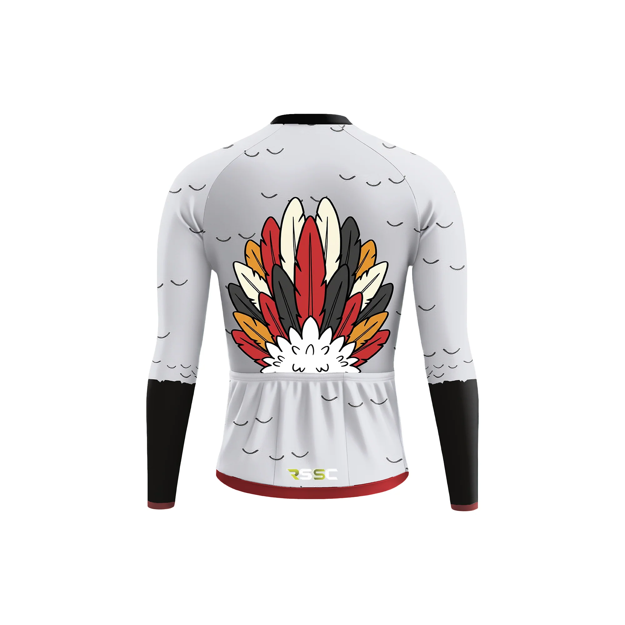 Dominant Rooster Men's Long Sleeve Cycling Kit - Image 4