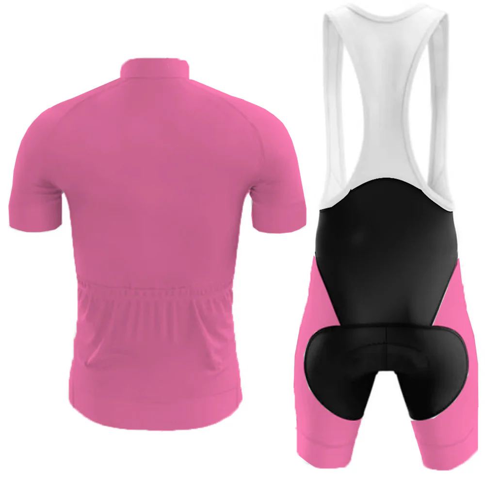 Don't Think, Just Ride Men's Pink Cycling Kit - Image 2