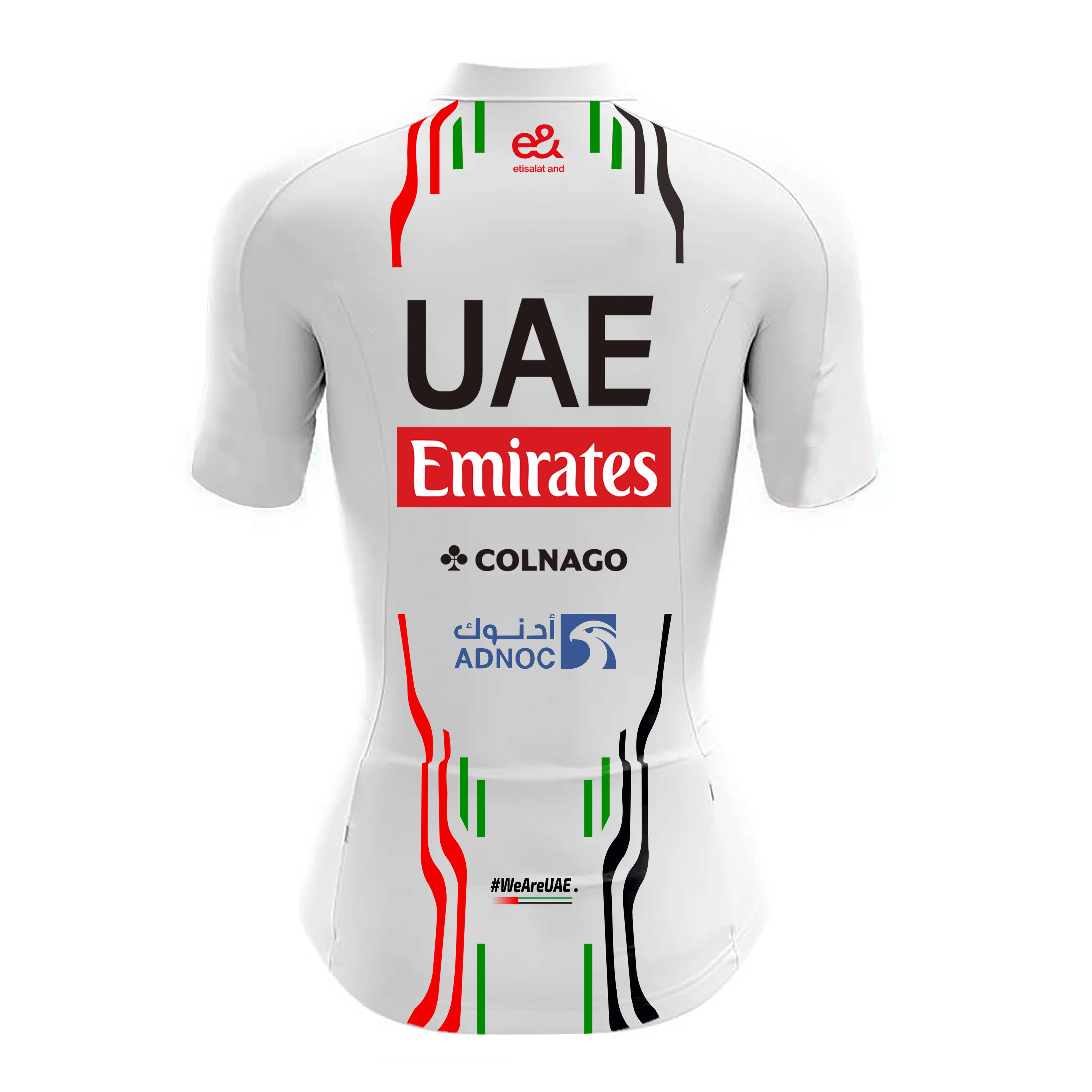 Emirates Fleet UAE Women's Short Sleeve Cycling Kit - Image 4