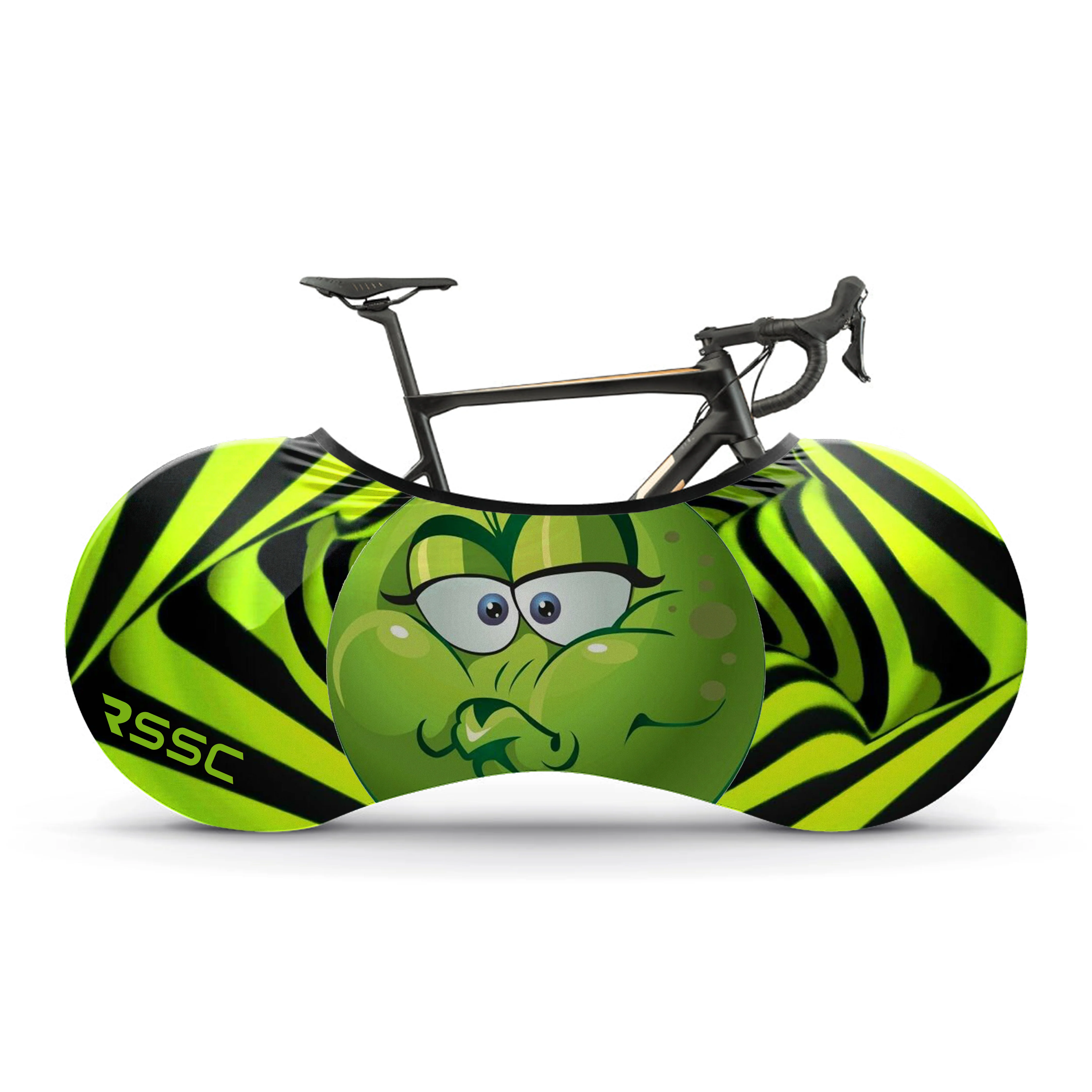 Emoticons Bicycle Wheels Cover