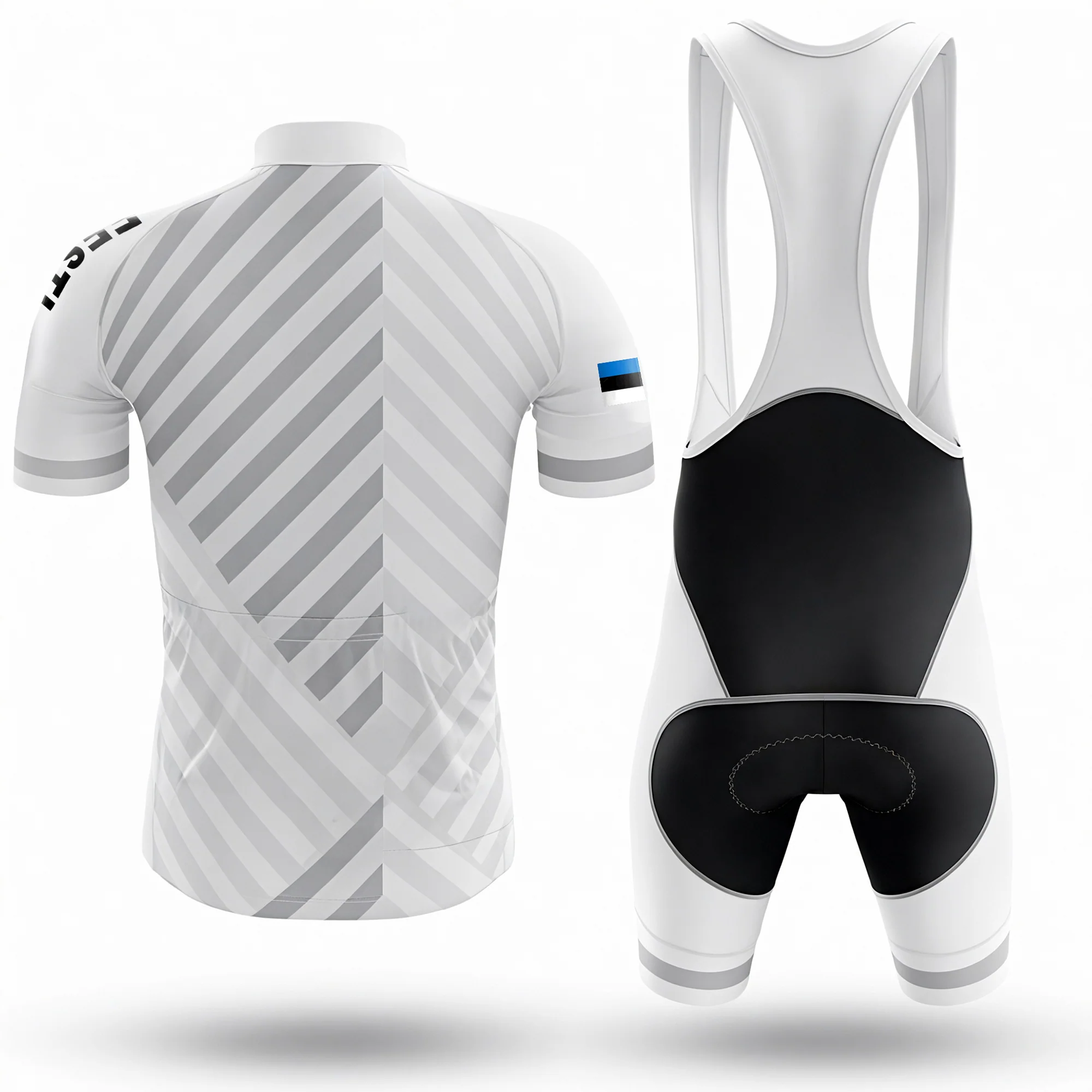 Estonia Men's Short Sleeve Cycling Kit - Image 2