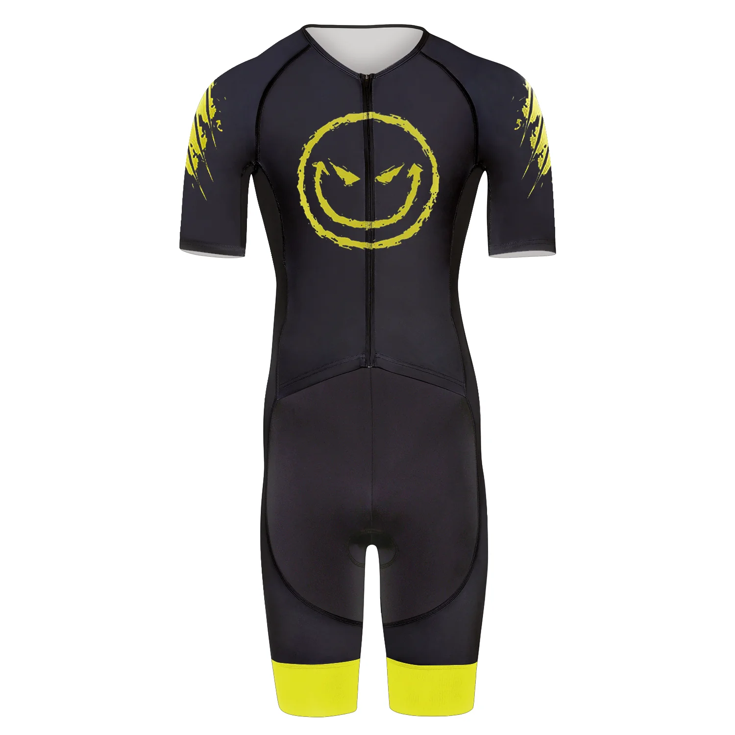 Evil Smile Face Men's Triathlon Suit