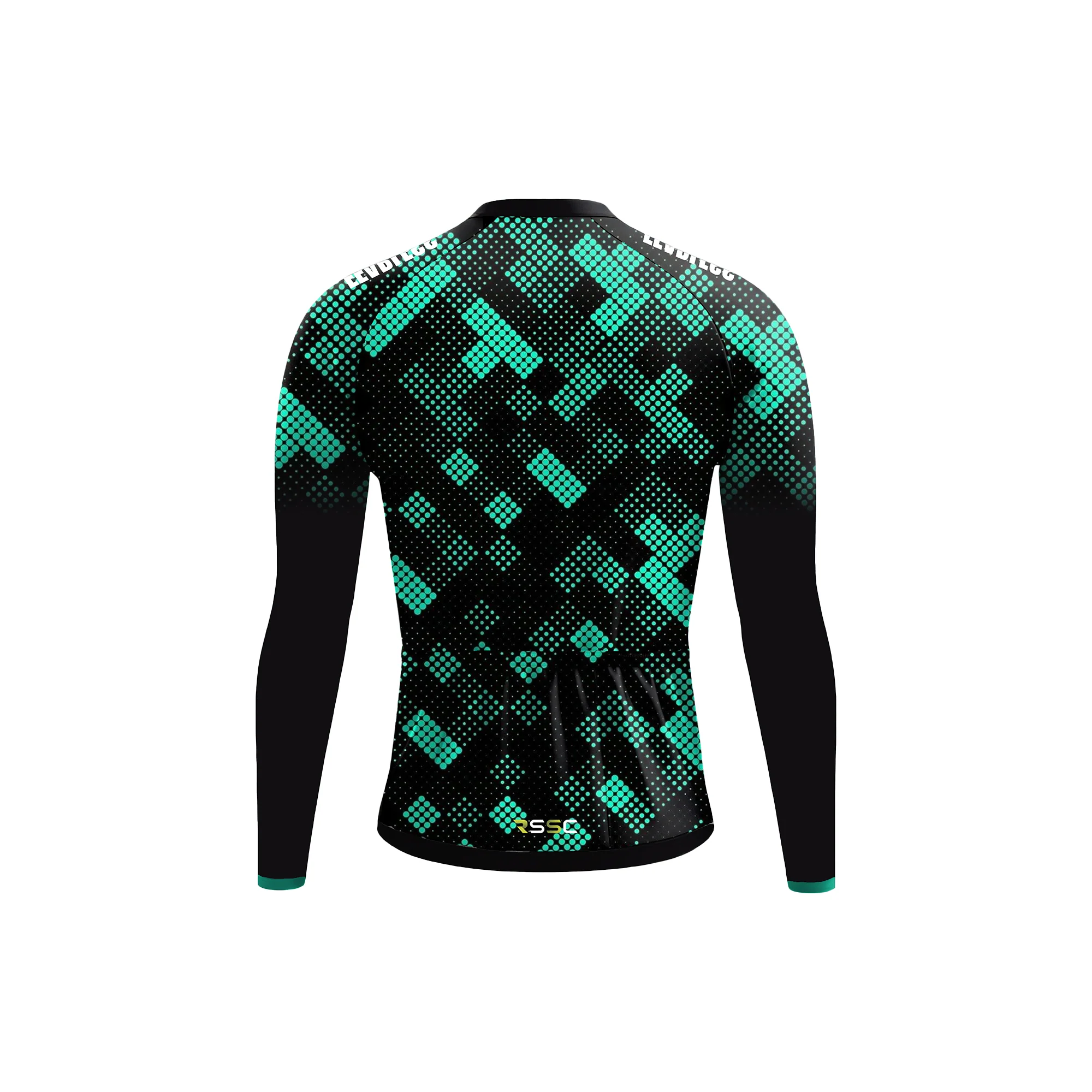 Fearless Green Men's Long Sleeve Cycling Kit - Image 4