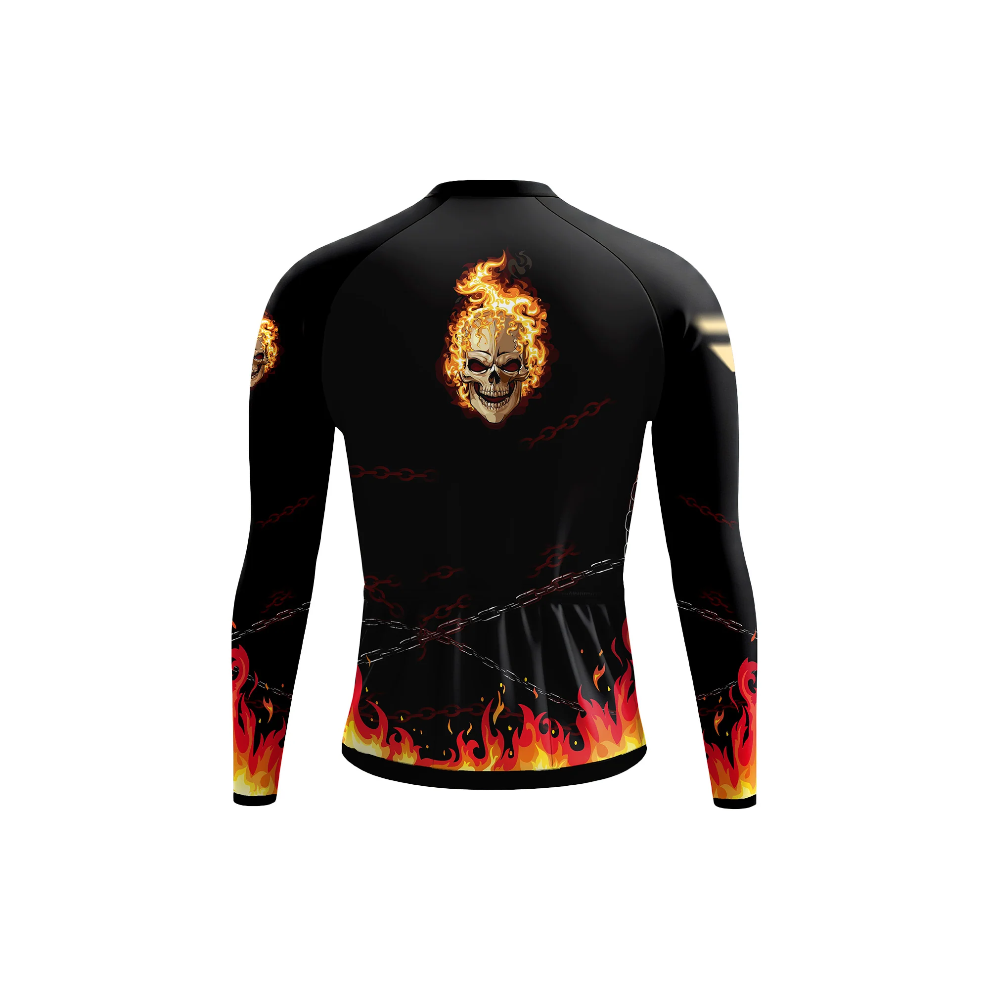 Flame of Retribution Men's Long Sleeve Cycling Kit - Image 4