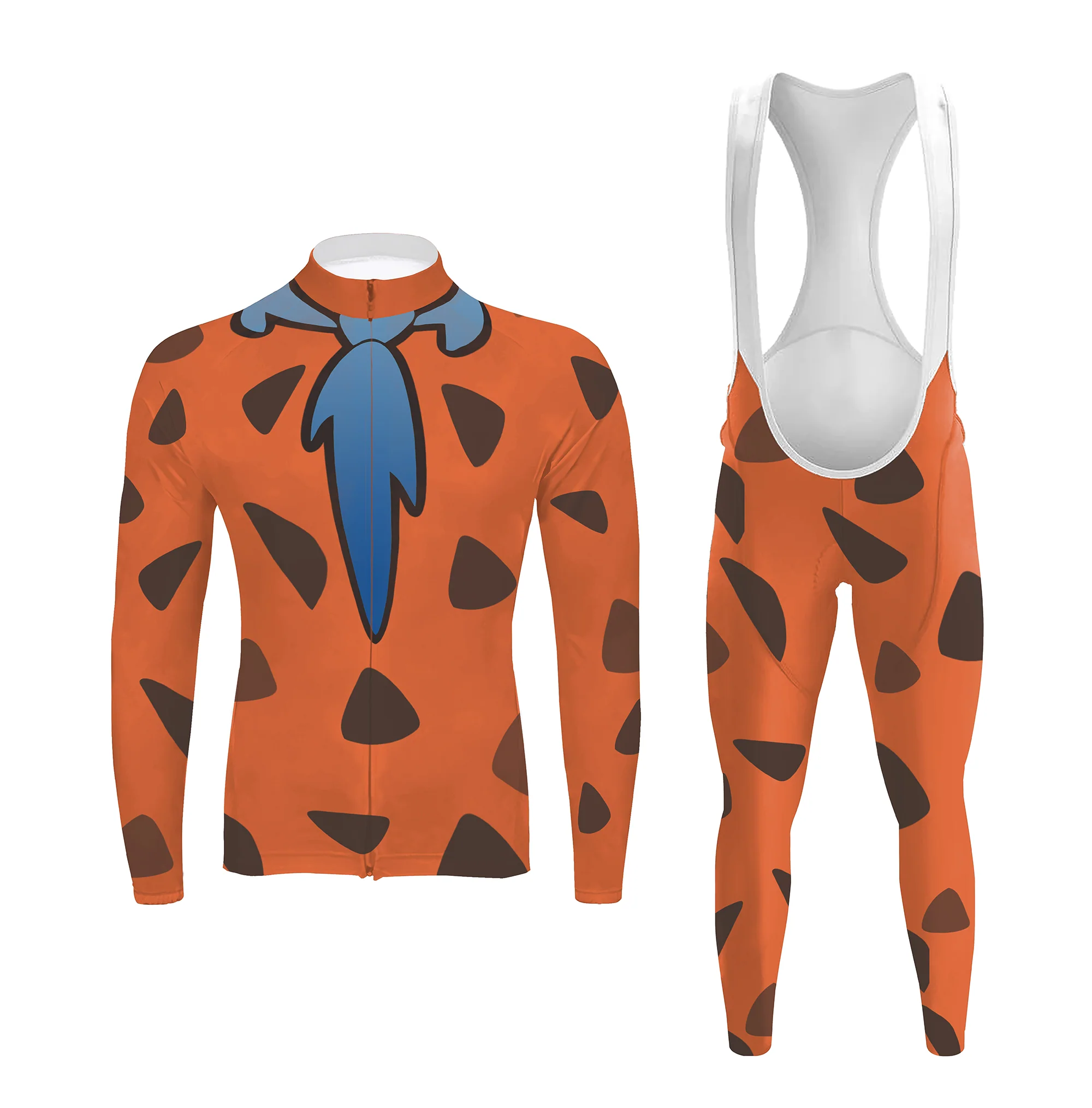 Flintstone Men's Long Sleeve Cycling Kit