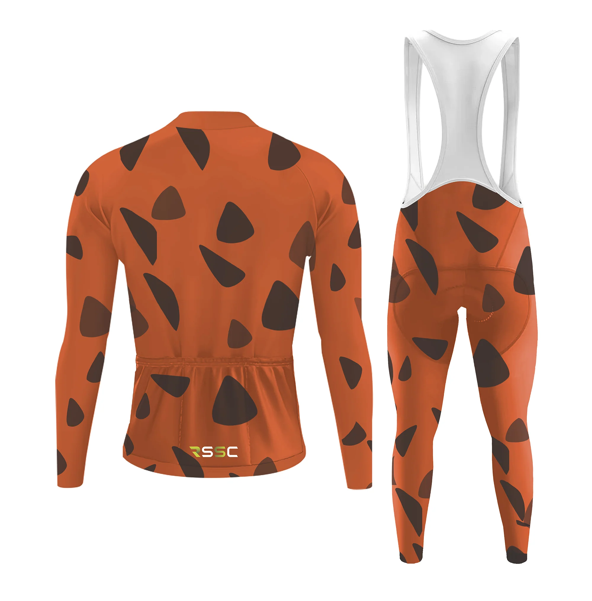 Flintstone Men's Long Sleeve Cycling Kit - Image 2