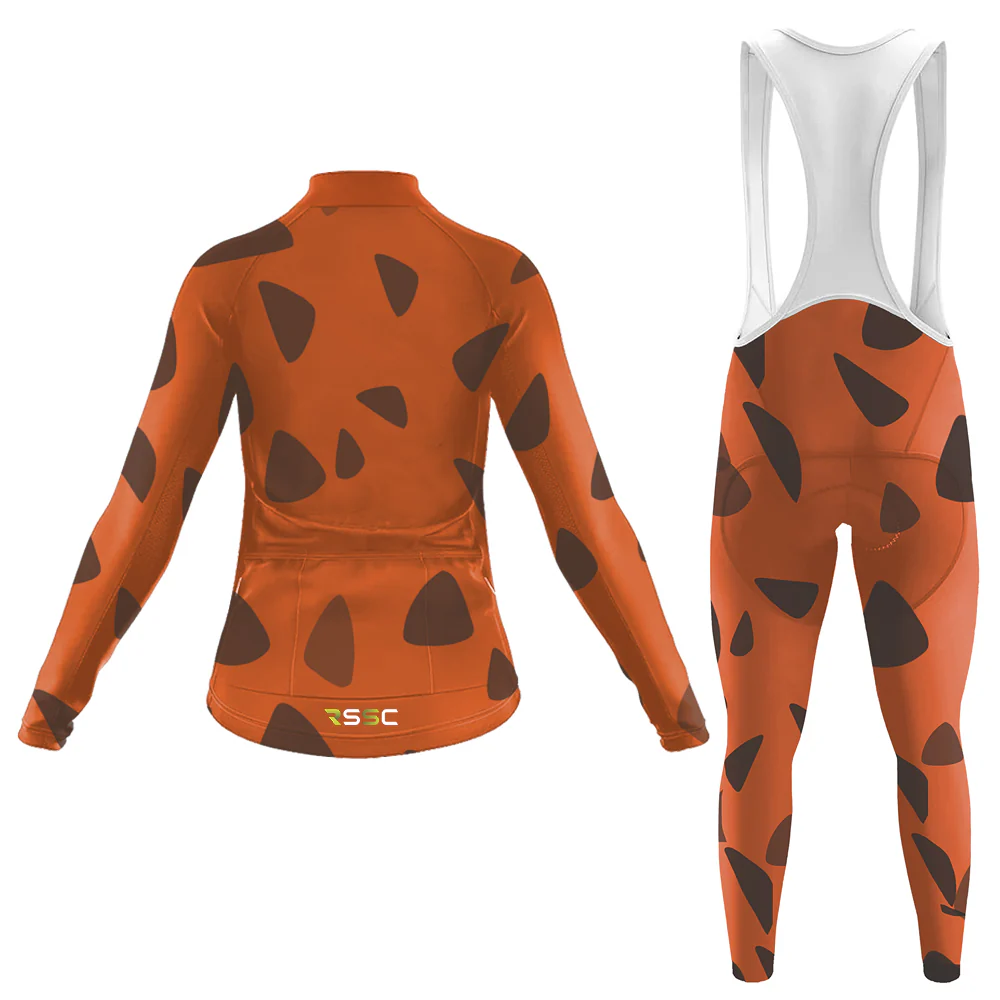 Flintstone Women's Long Sleeve Cycling Kit - Image 2