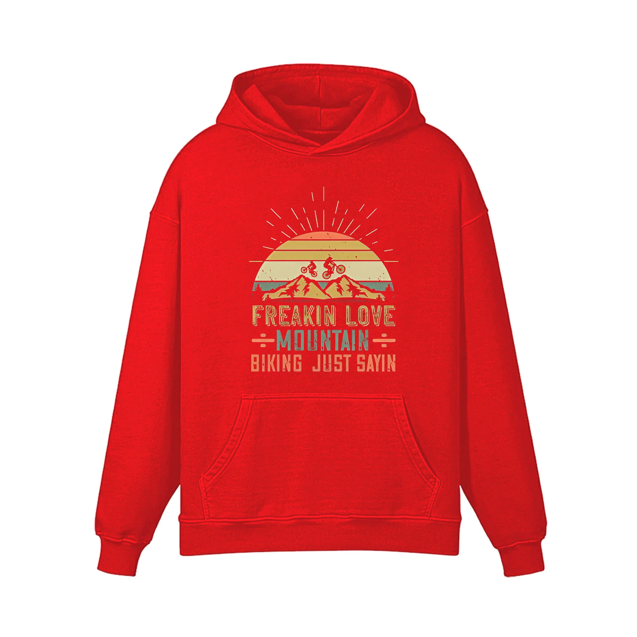 FREAKIN LOVE÷MOUNTAIN÷BIKING JUST SAYIN Hoodie - Image 3