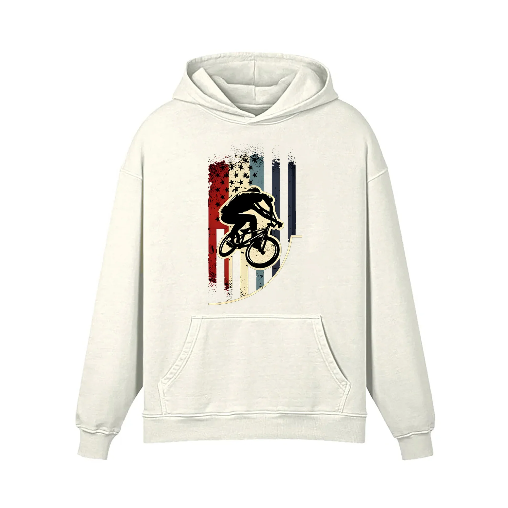 Freestyle Bmx Rider Hoodie - Image 3