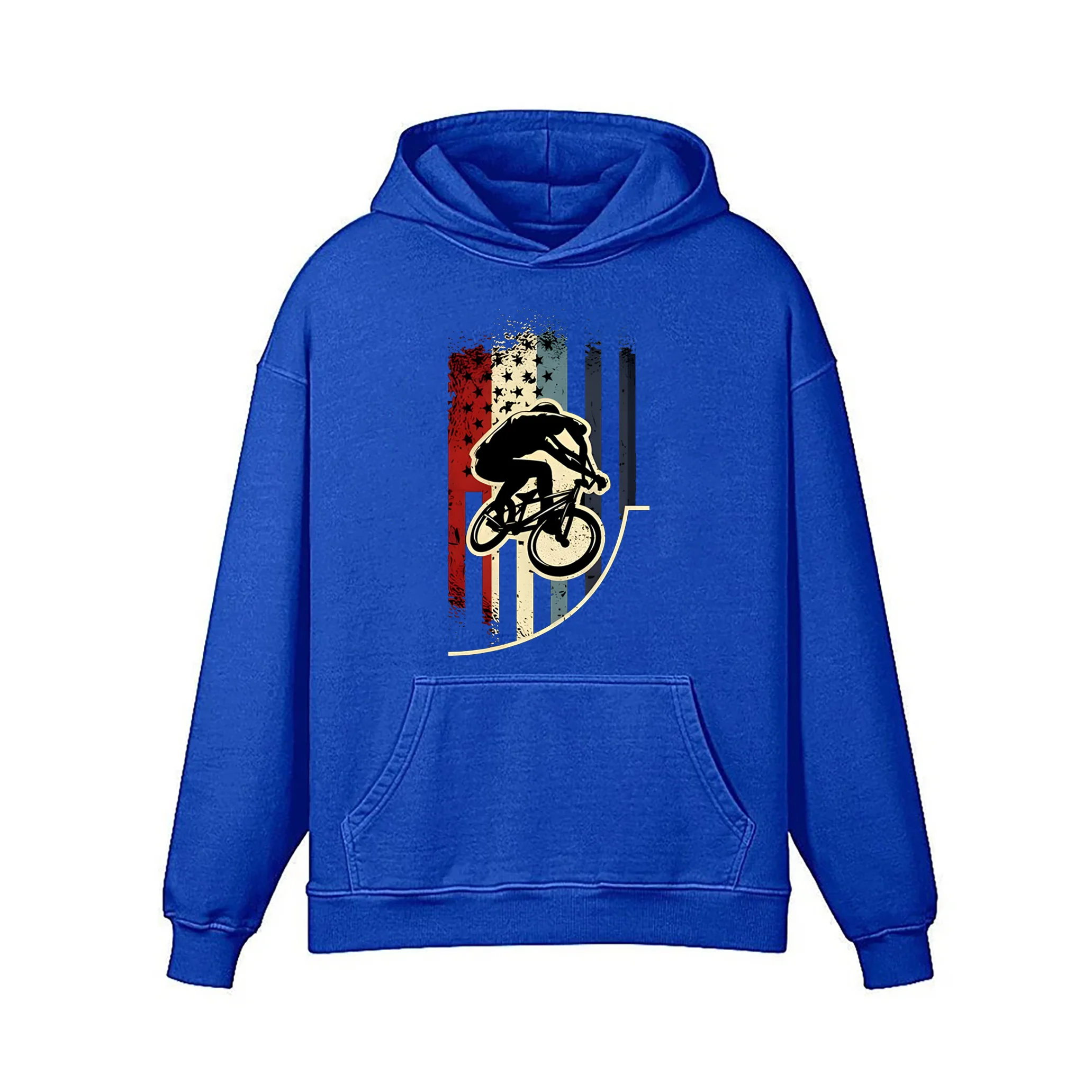 Freestyle Bmx Rider Hoodie - Image 4