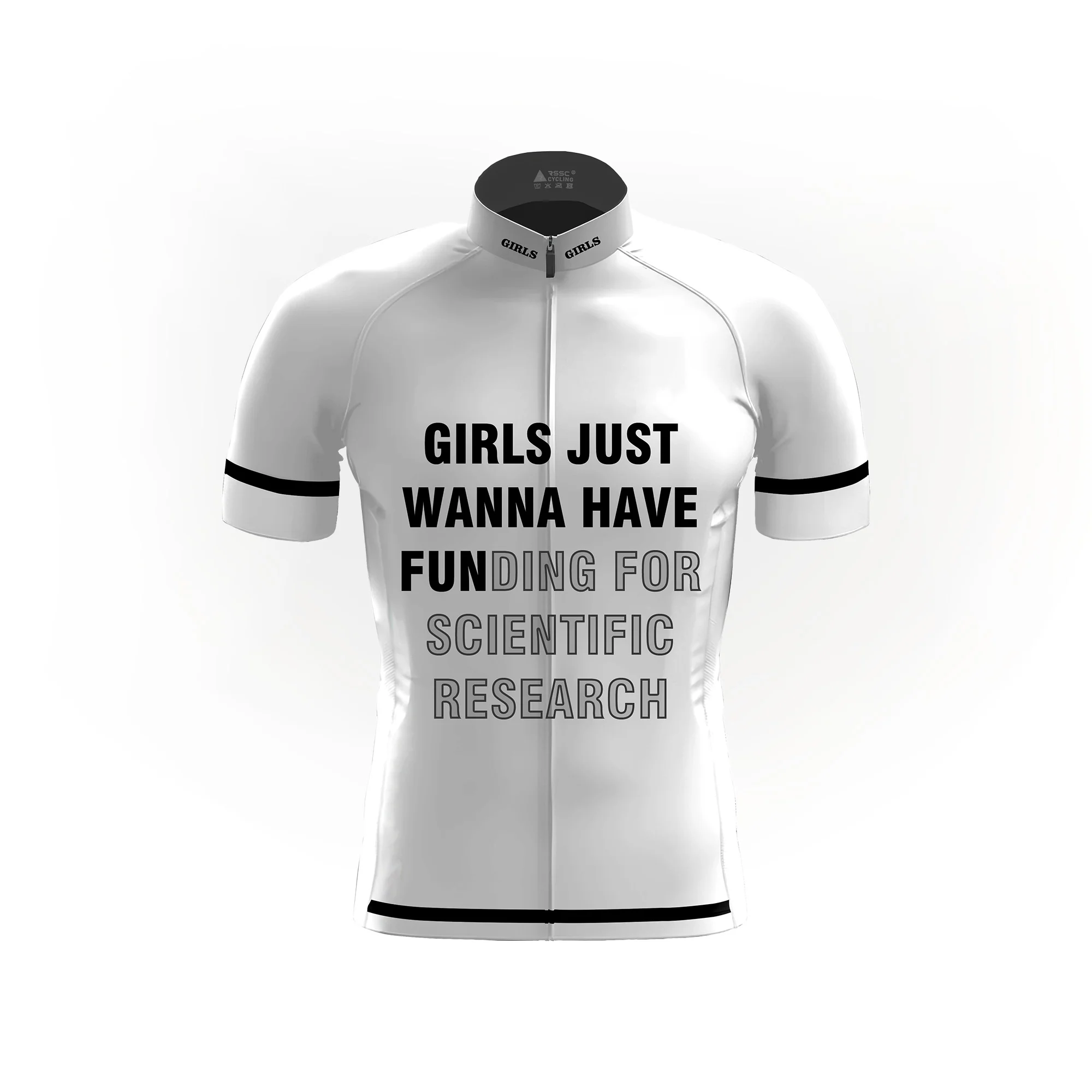 Girls Just Wanna Have Fun Men's Short Sleeve Cycling Kit - Image 3