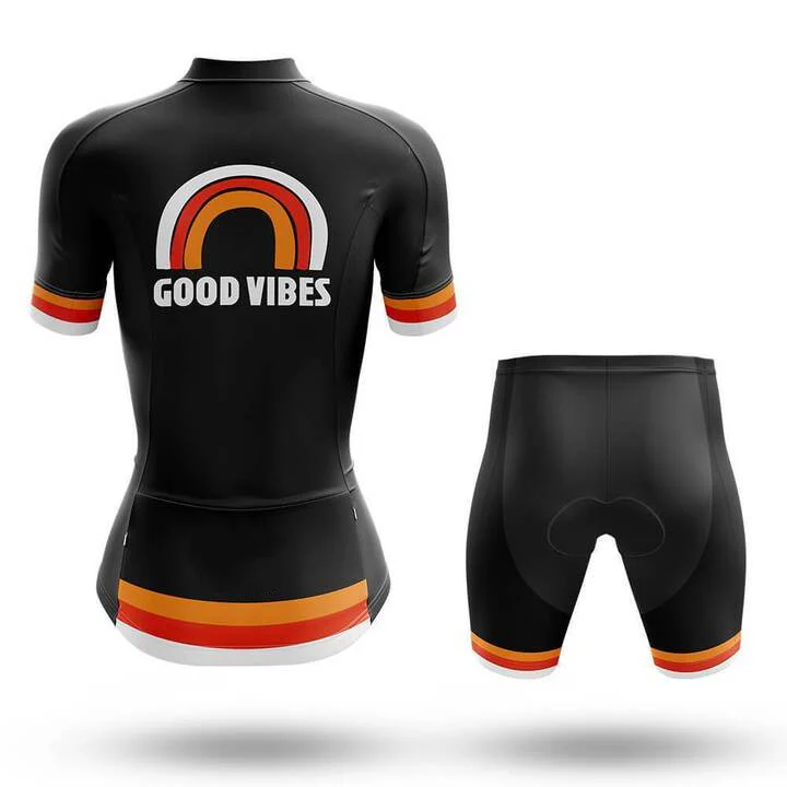 Good Vibes Women's Short Sleeve Cycling Kit - Image 2