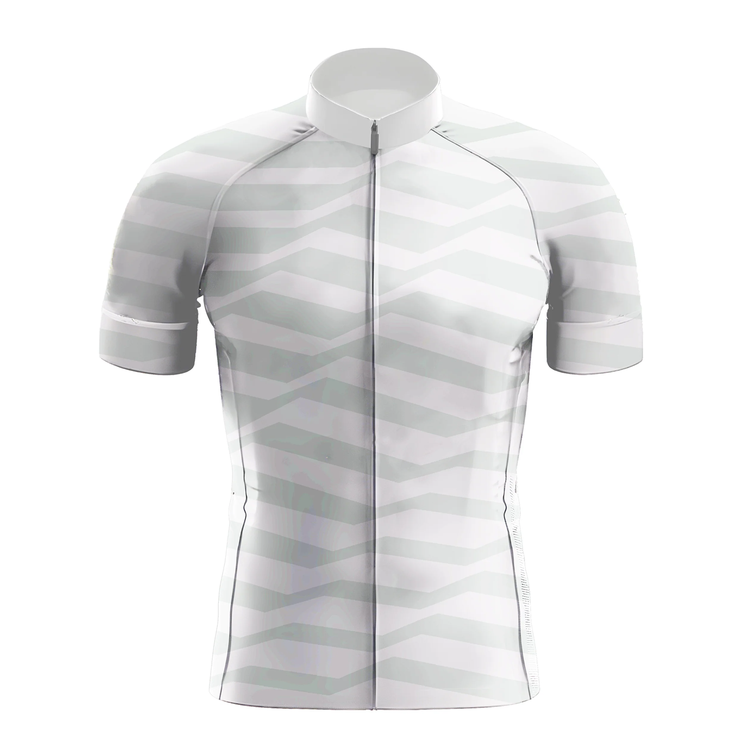 Gray Pattern Men's Cycling Kit - Image 3