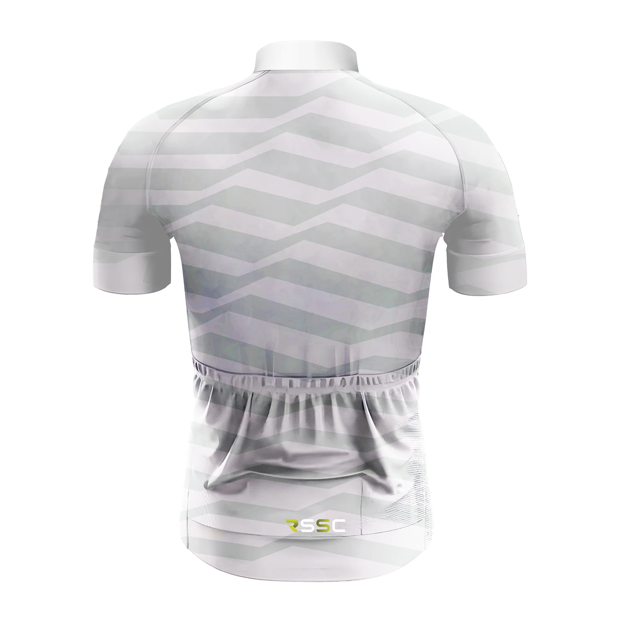Gray Pattern Men's Cycling Kit - Image 4