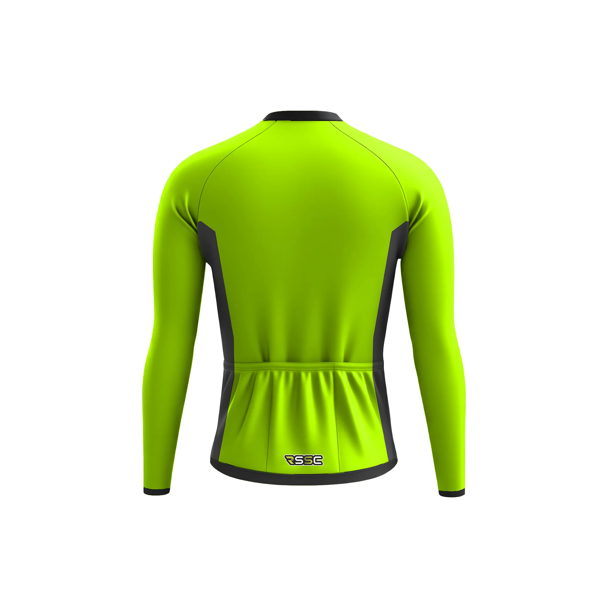 Green flash Men's Long Sleeve Cycling Kit - Image 4