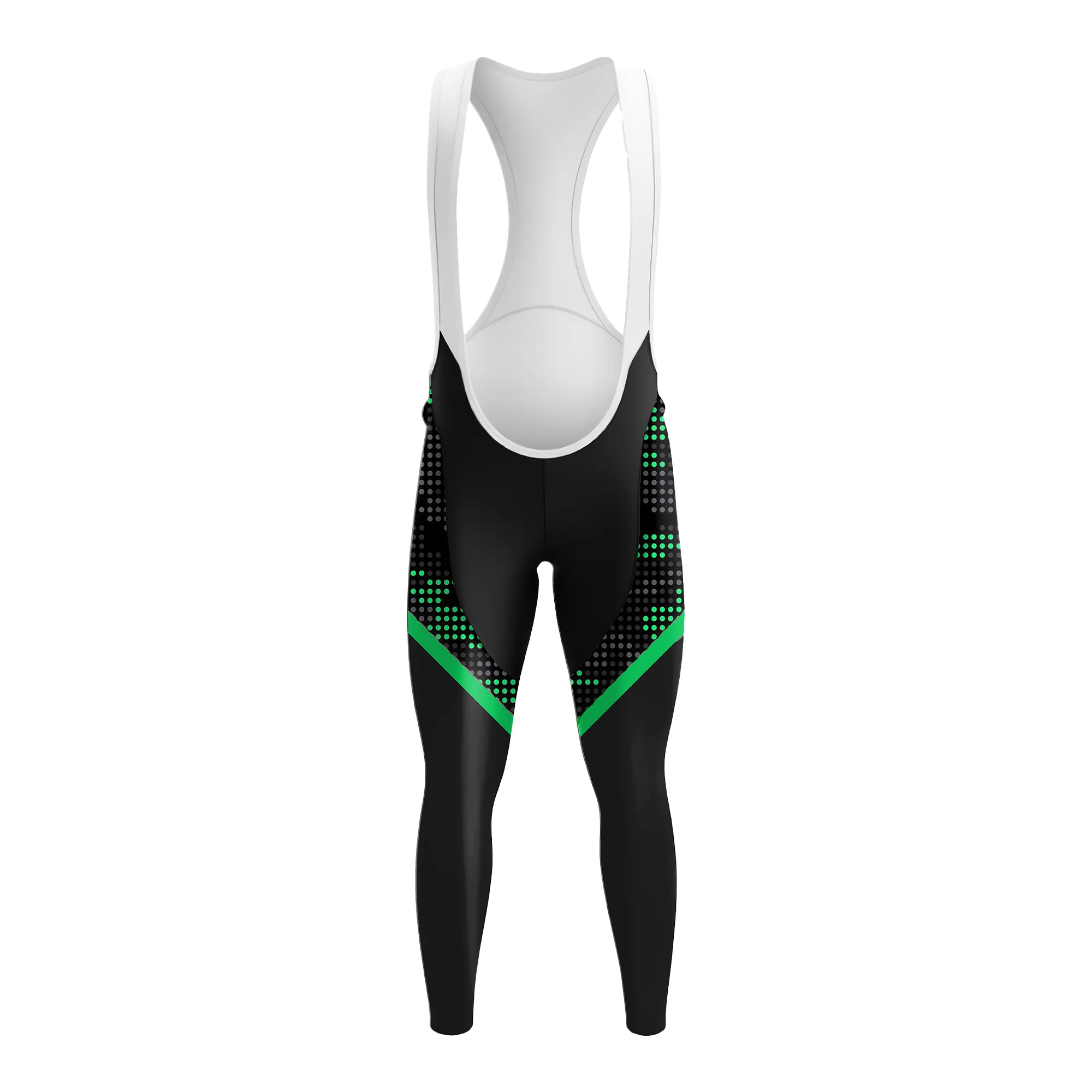 Green Pop Art Men's Long Sleeve Cycling Kit - Image 5