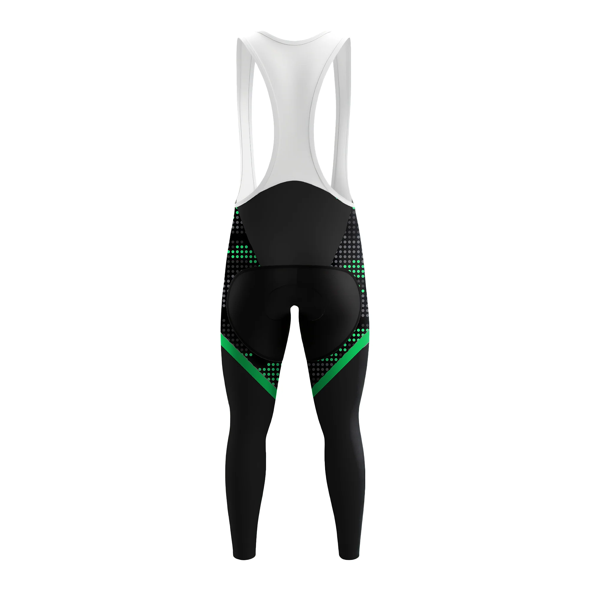 Green Pop Art Men's Long Sleeve Cycling Kit - Image 6