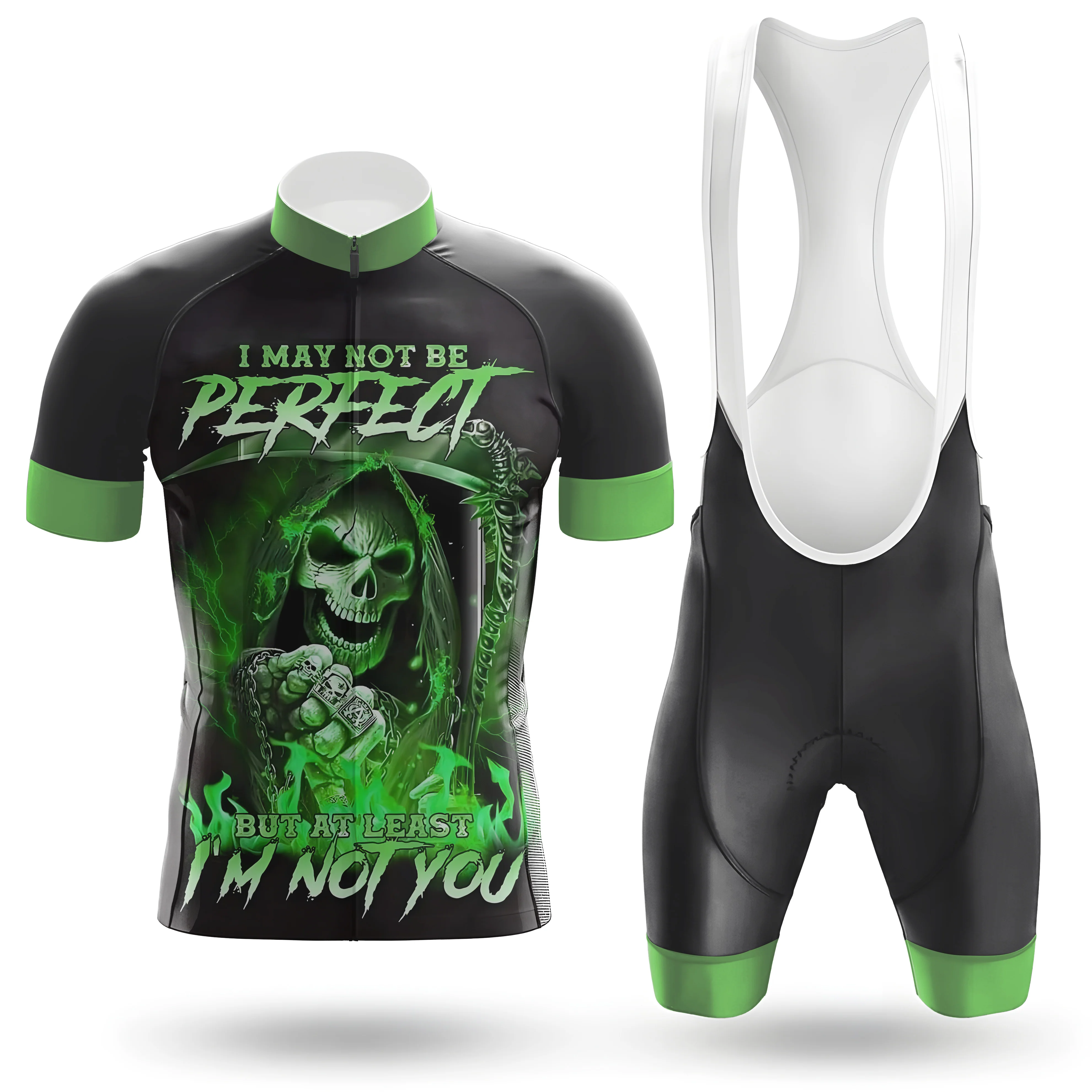 Grim Reaper Skull Art Men's Cycling Kit